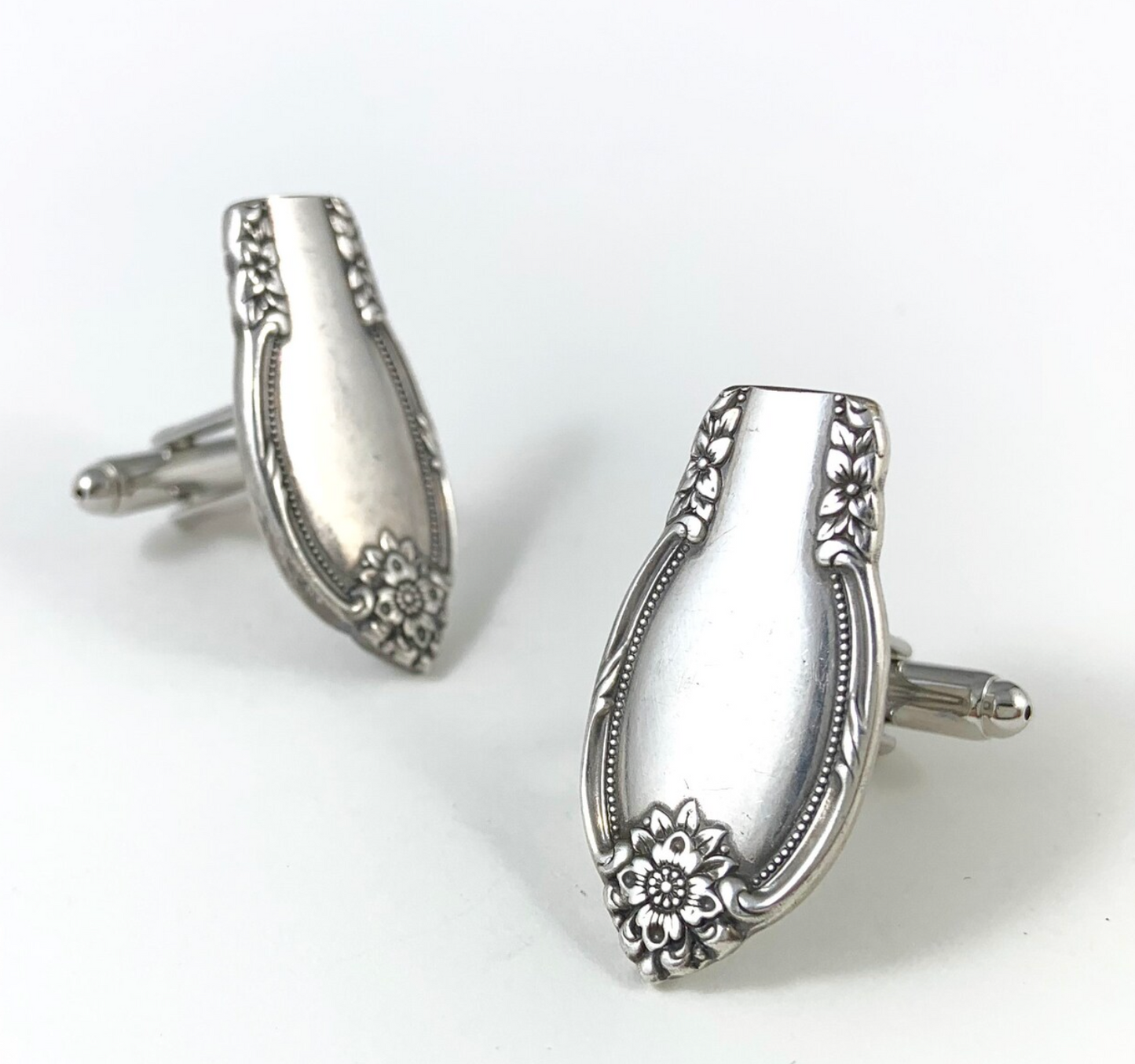 Vintage Silver Spoon Cufflinks