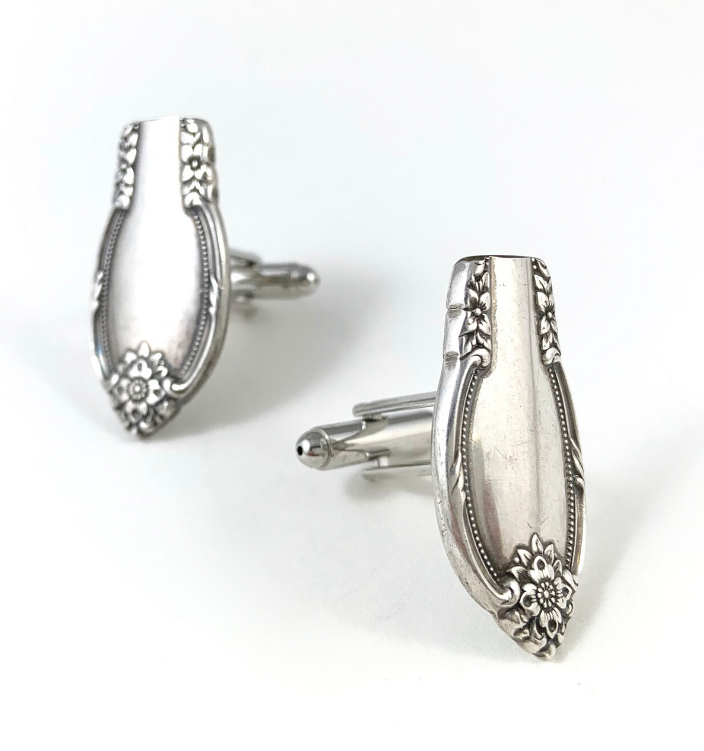 Vintage Silver Spoon Cufflinks