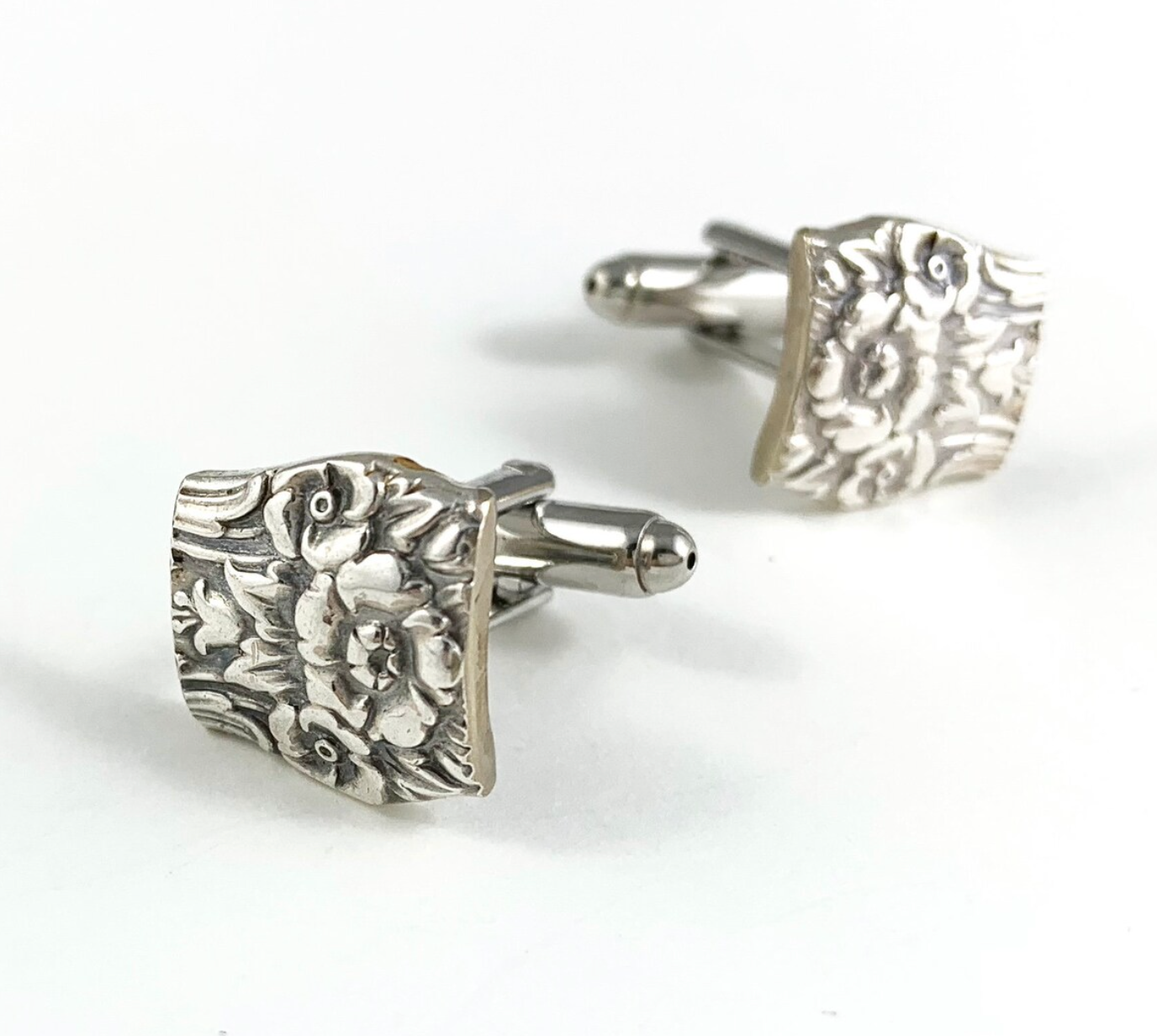 Vintage Silver Spoon Cufflinks