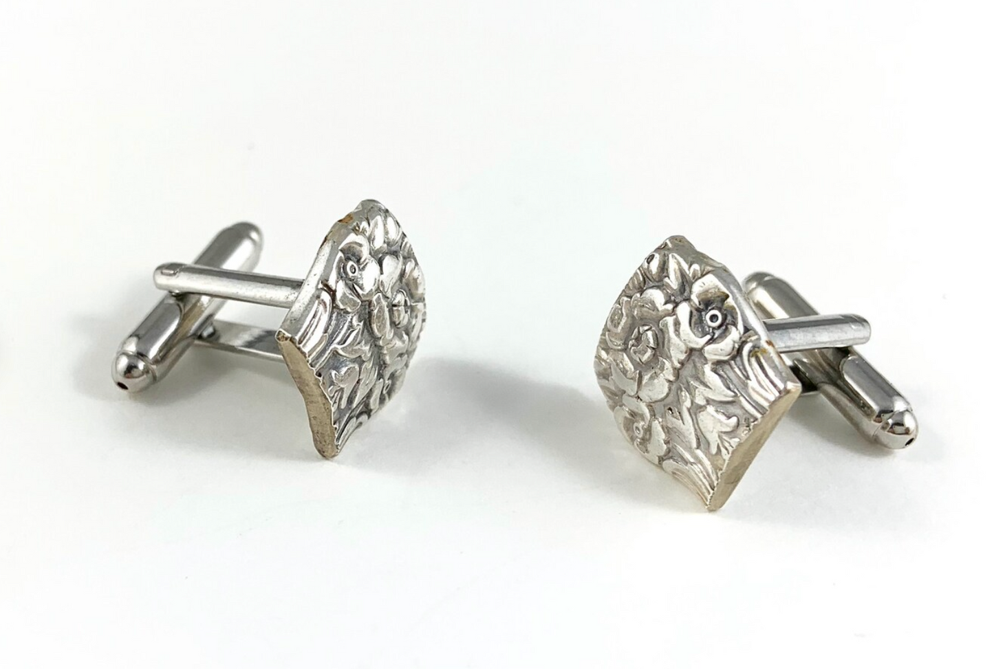 Vintage Silver Spoon Cufflinks