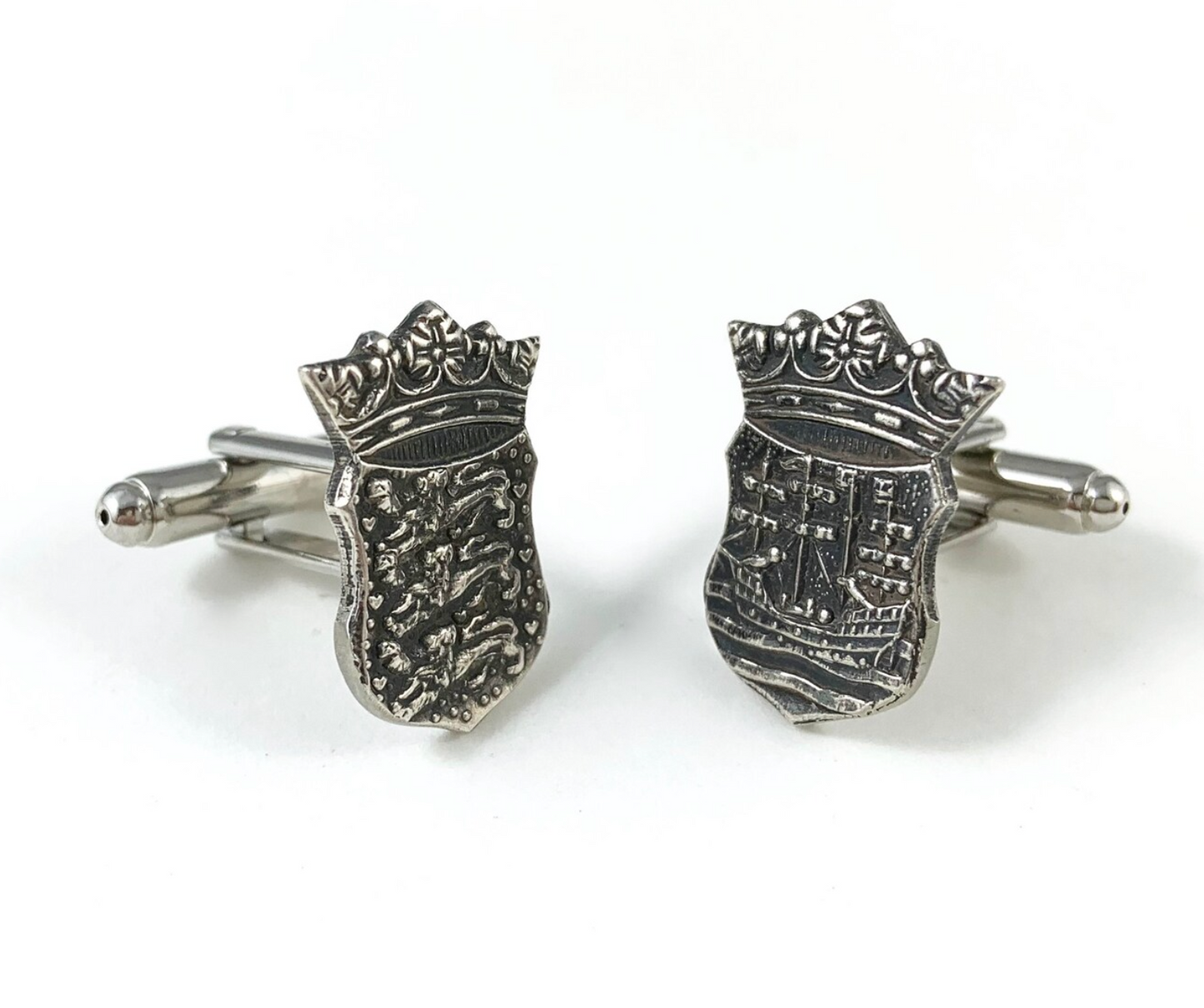 Vintage Silver Nautical Cufflinks