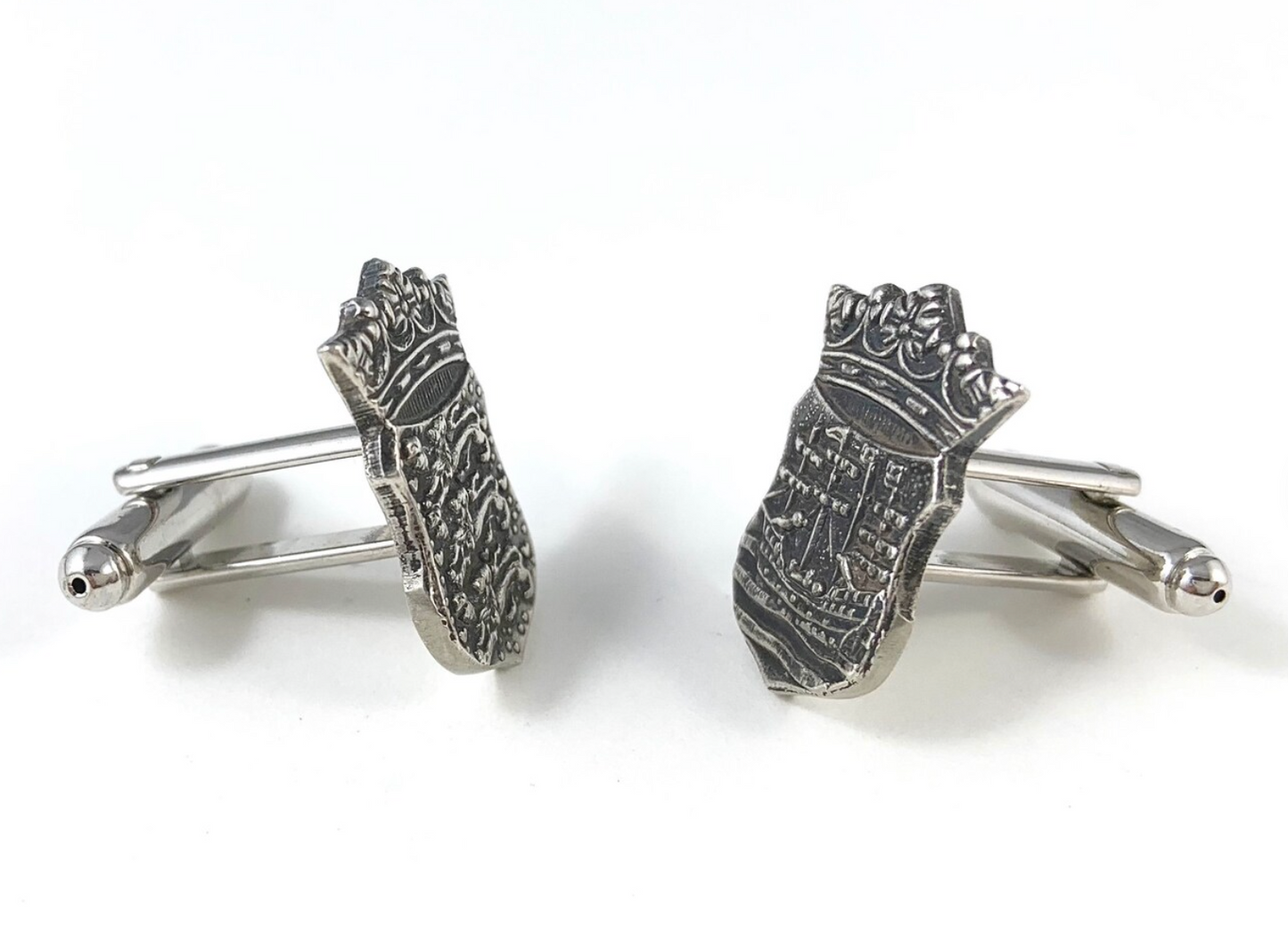 Vintage Silver Nautical Cufflinks