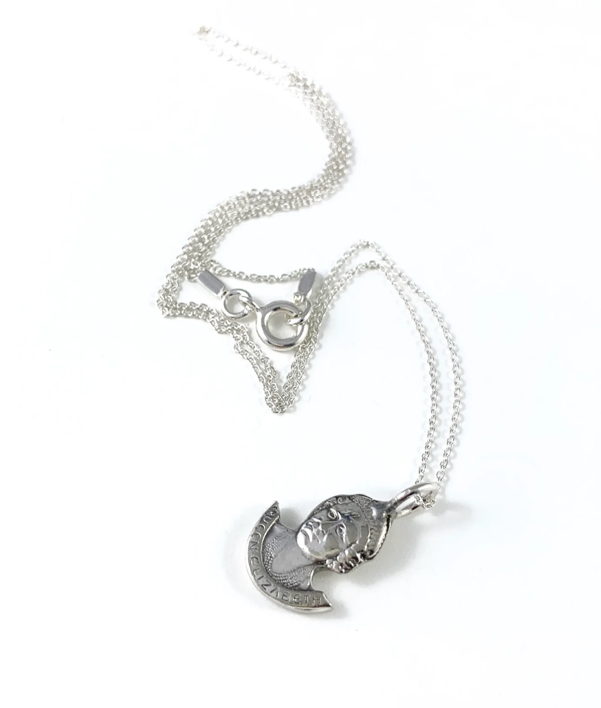 Queen Elizabeth II Charm Necklace