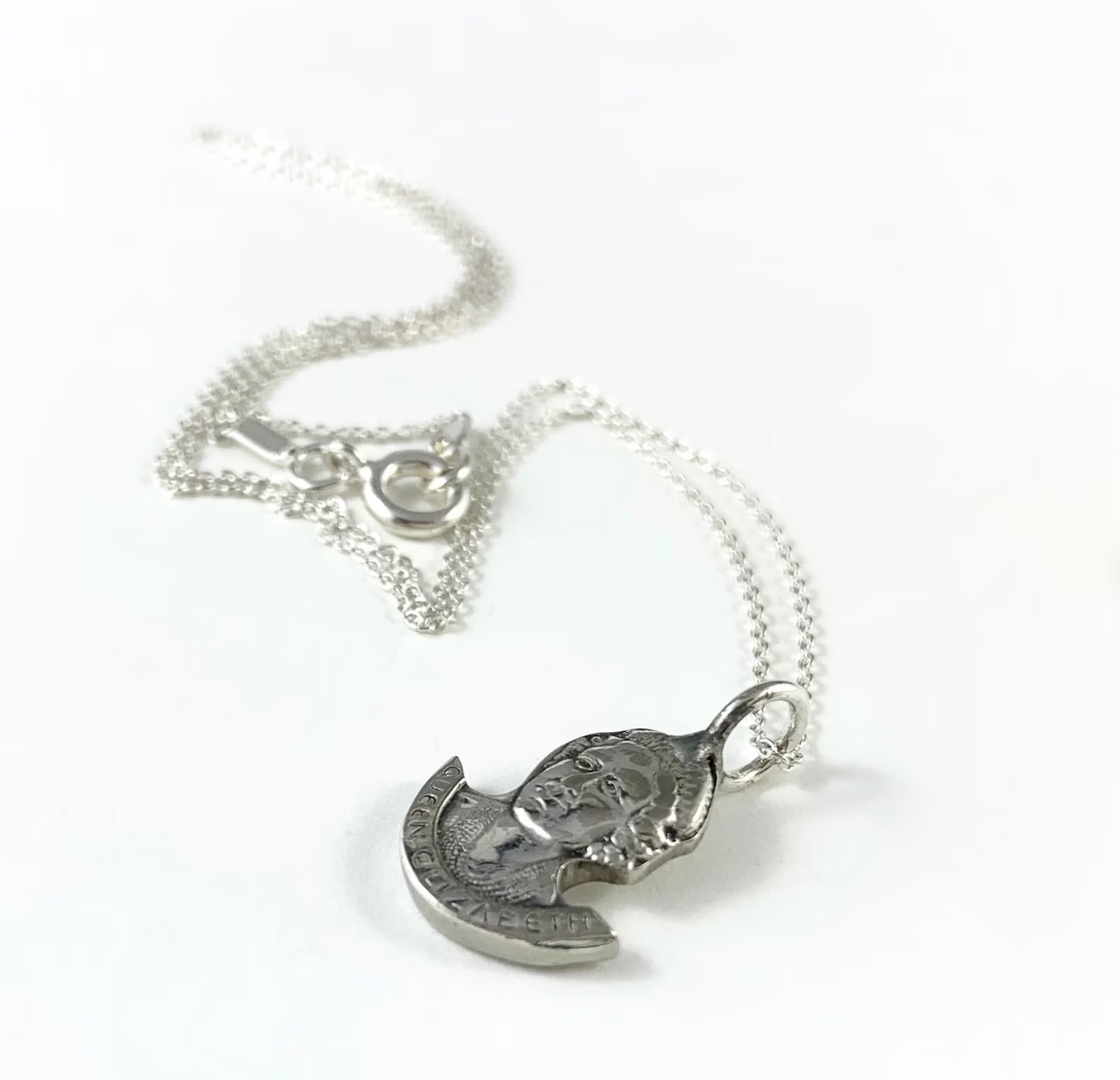 Queen Elizabeth II Charm Necklace