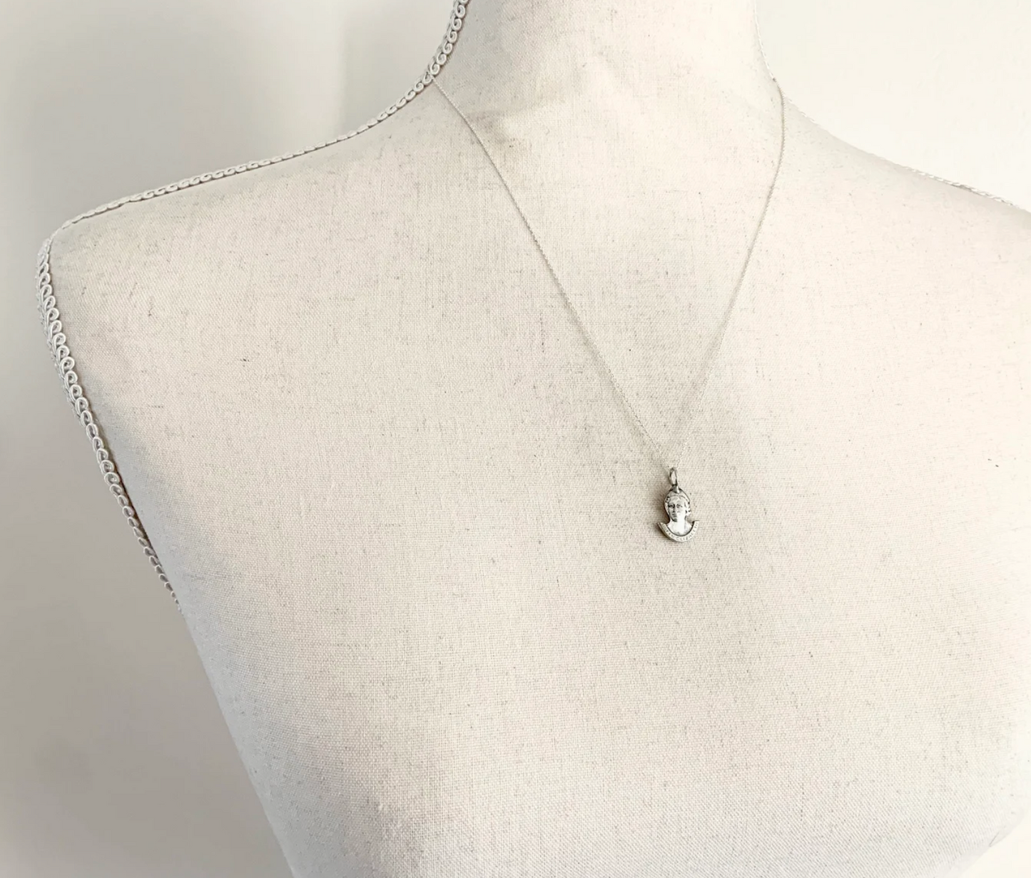 Queen Elizabeth II Charm Necklace