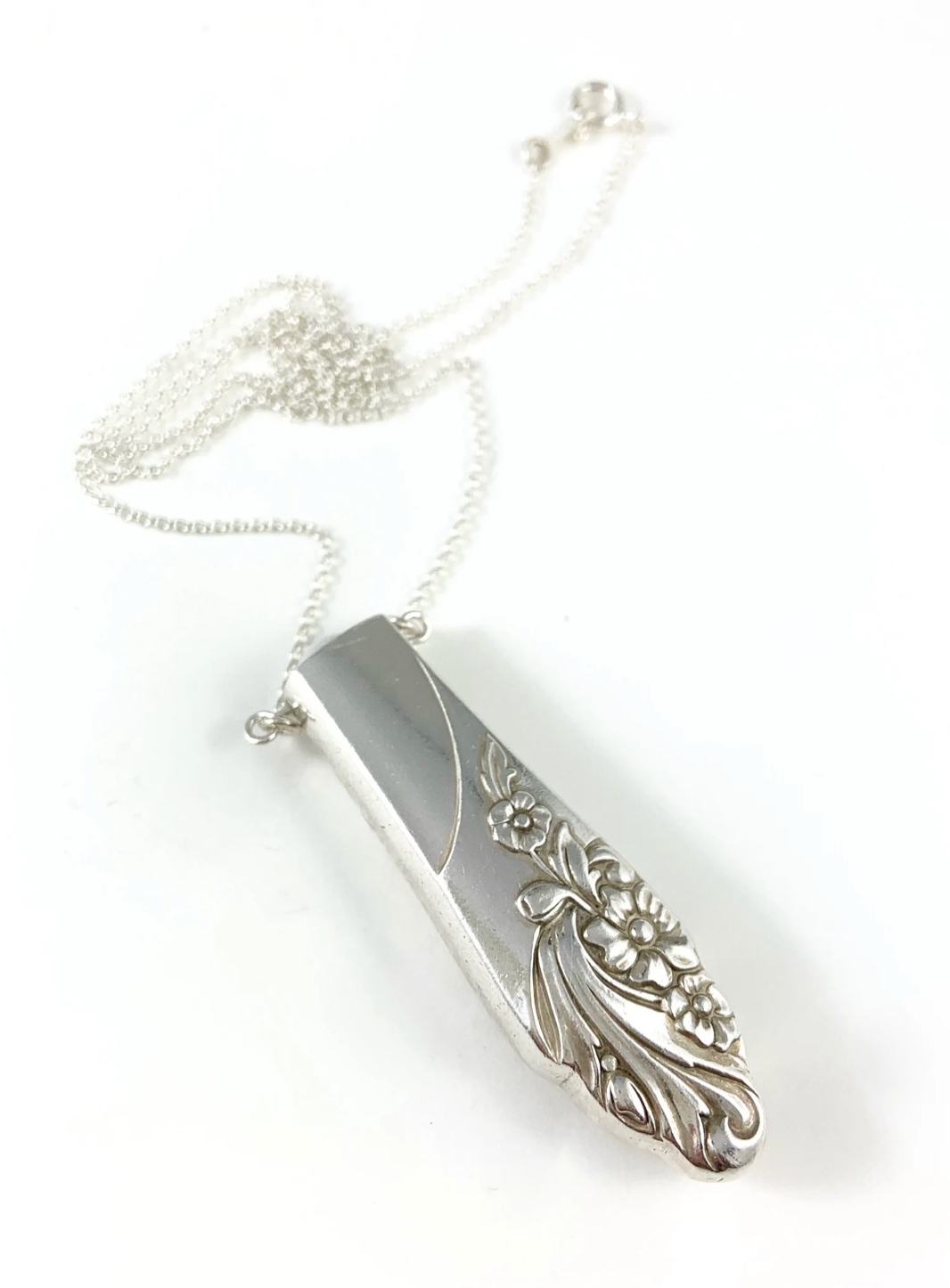 Pearl and Knife Necklace