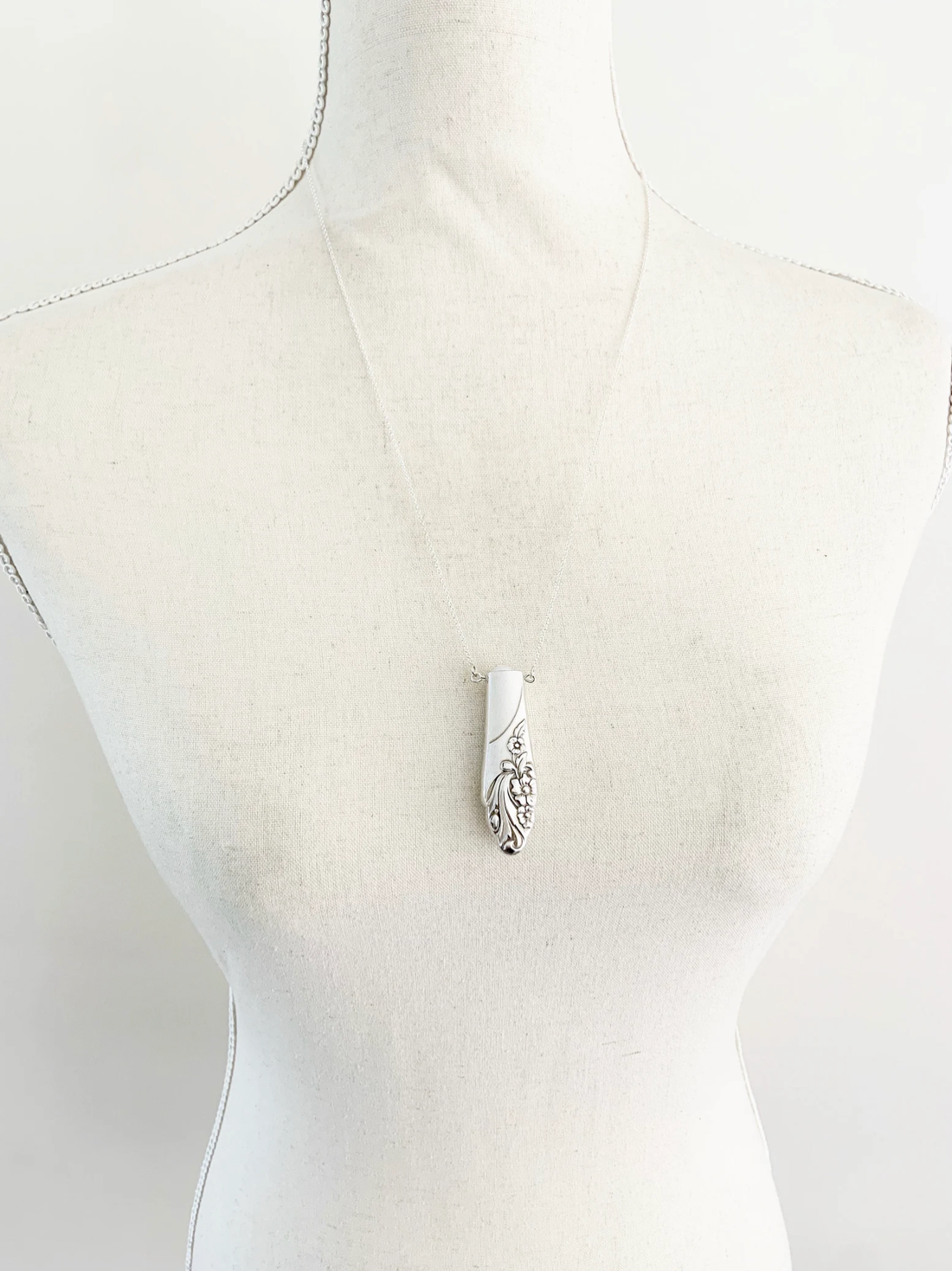 Pearl and Knife Necklace