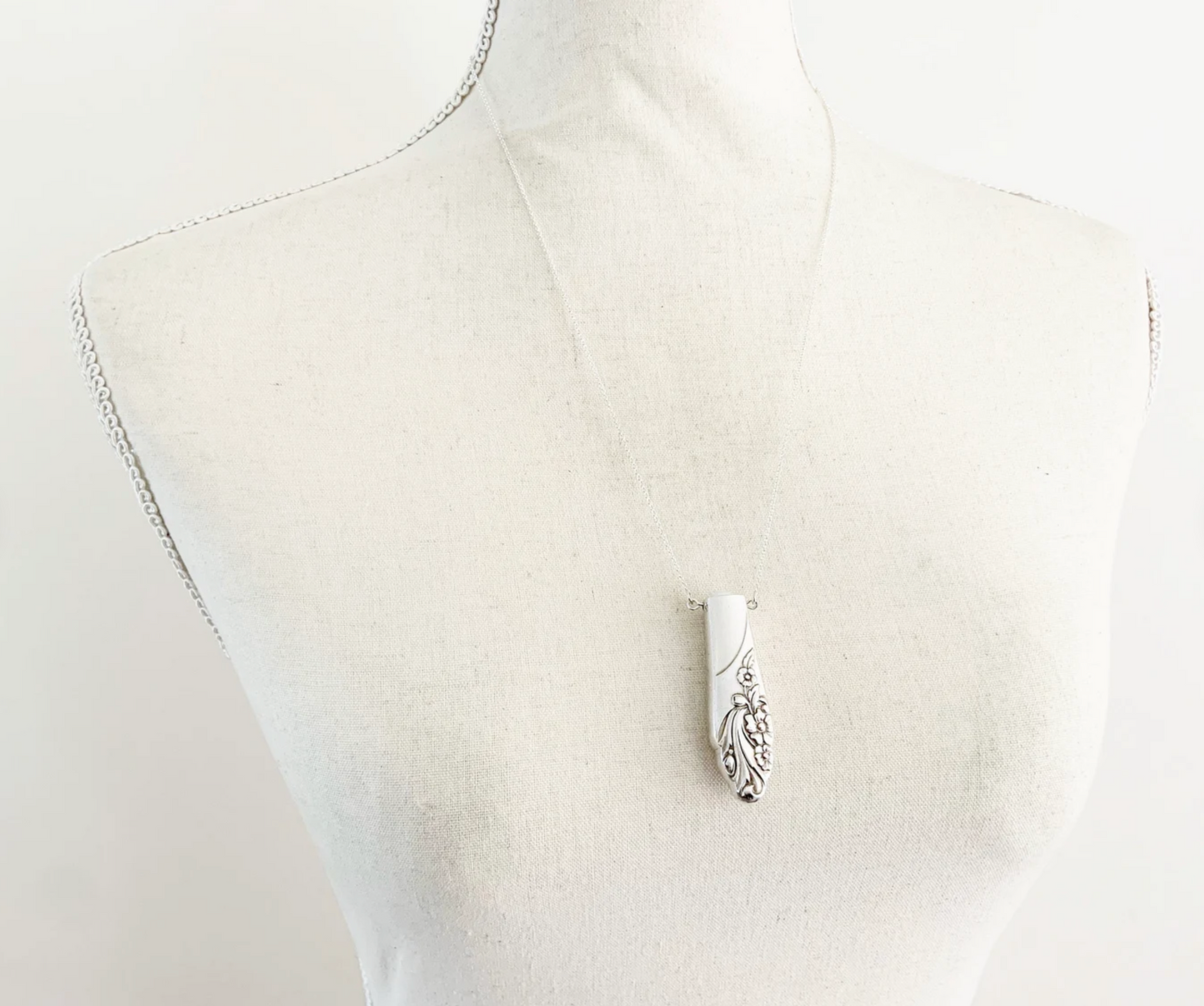 Pearl and Knife Necklace
