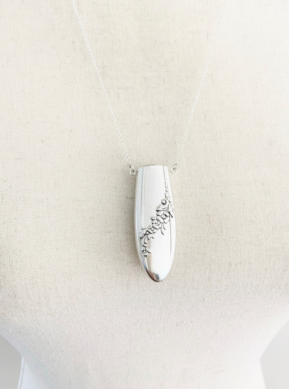 Pearl and Knife Necklace