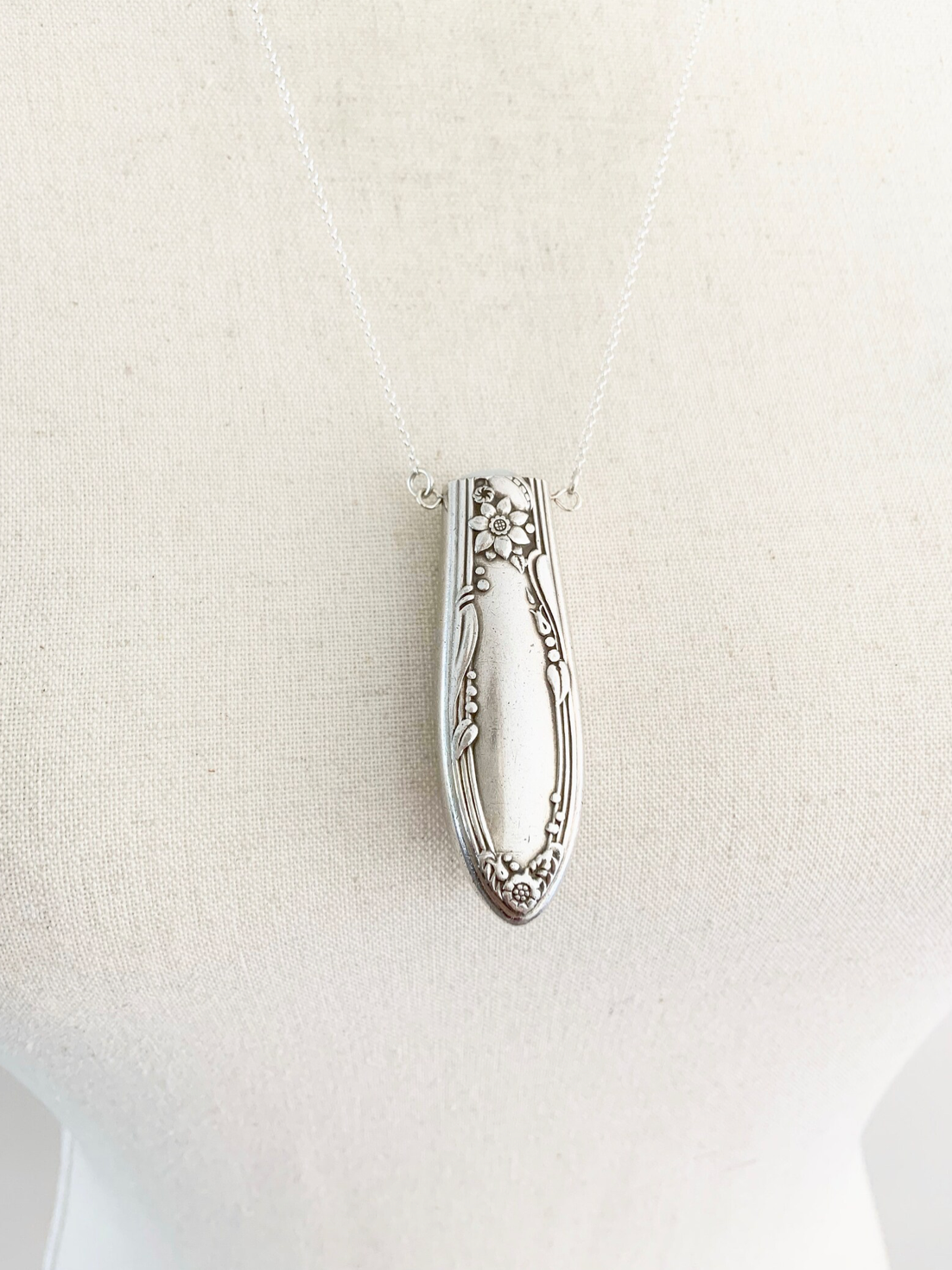 Pearl and Knife Necklace