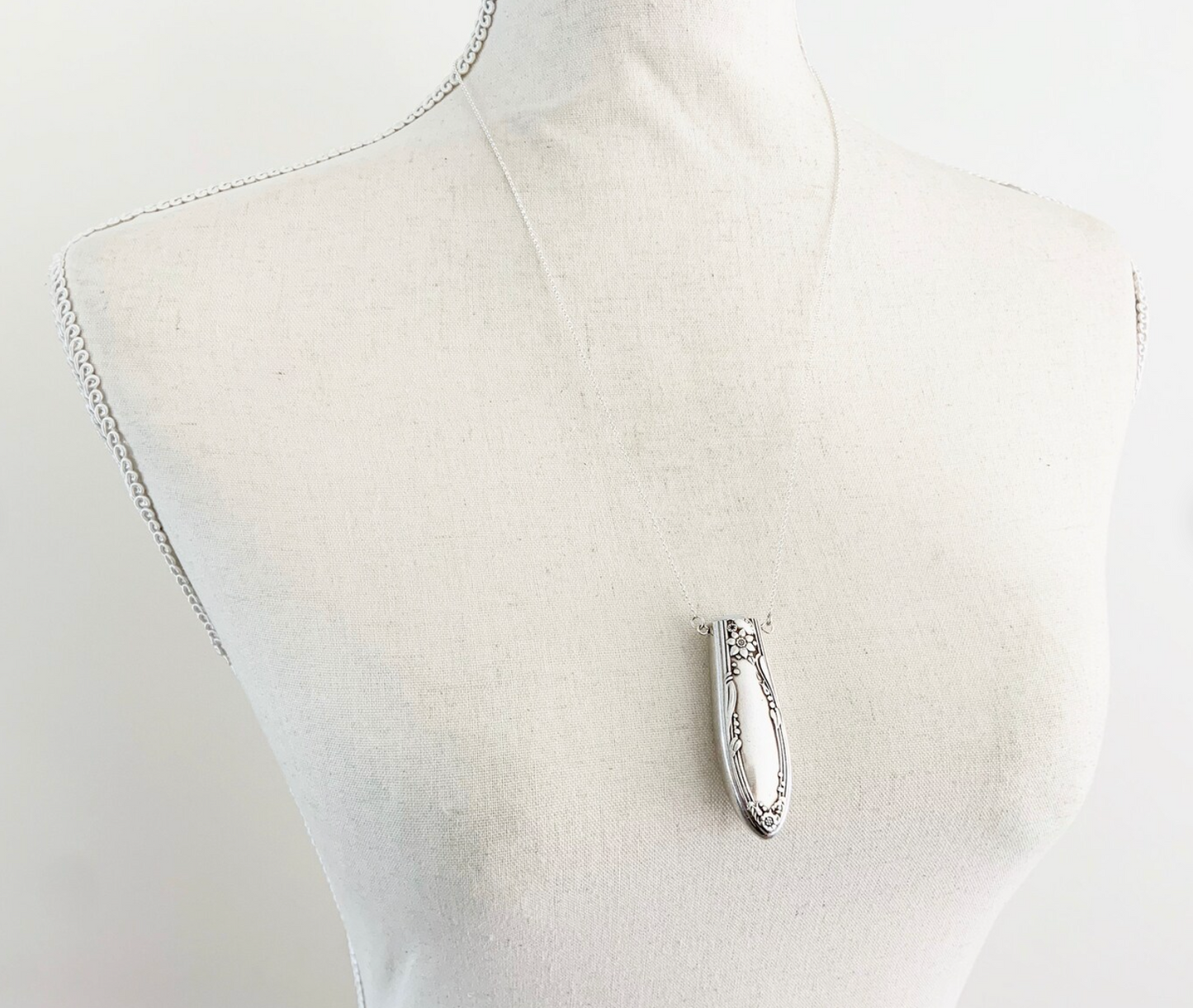 Pearl and Knife Necklace