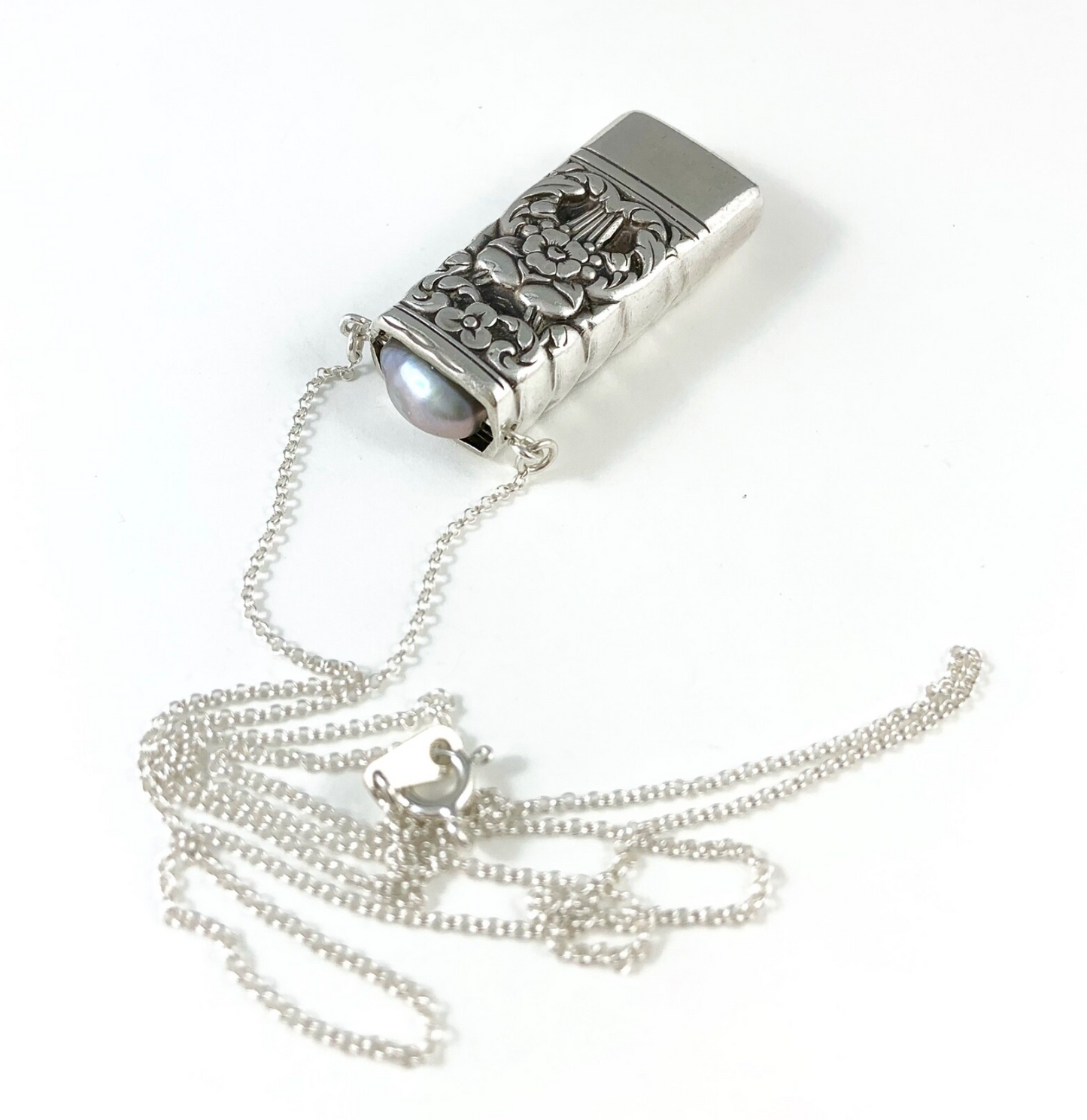 Pearl and Knife Necklace
