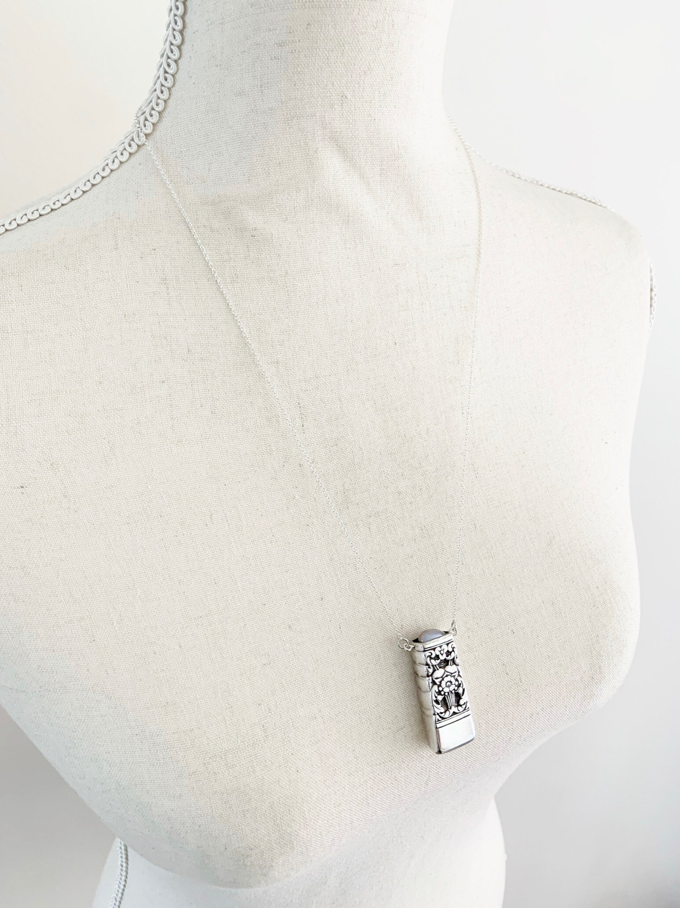 Pearl and Knife Necklace