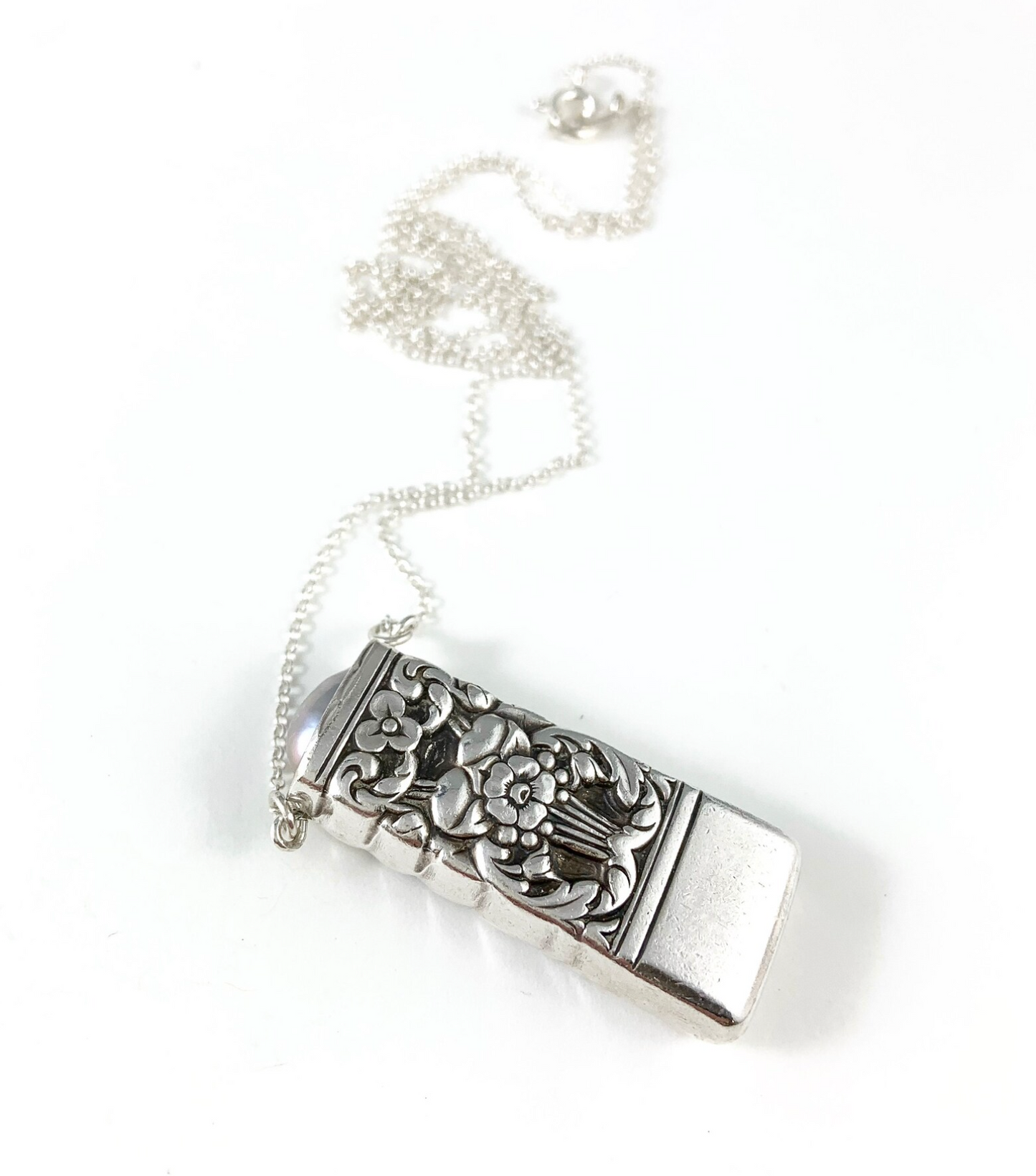 Pearl and Knife Necklace