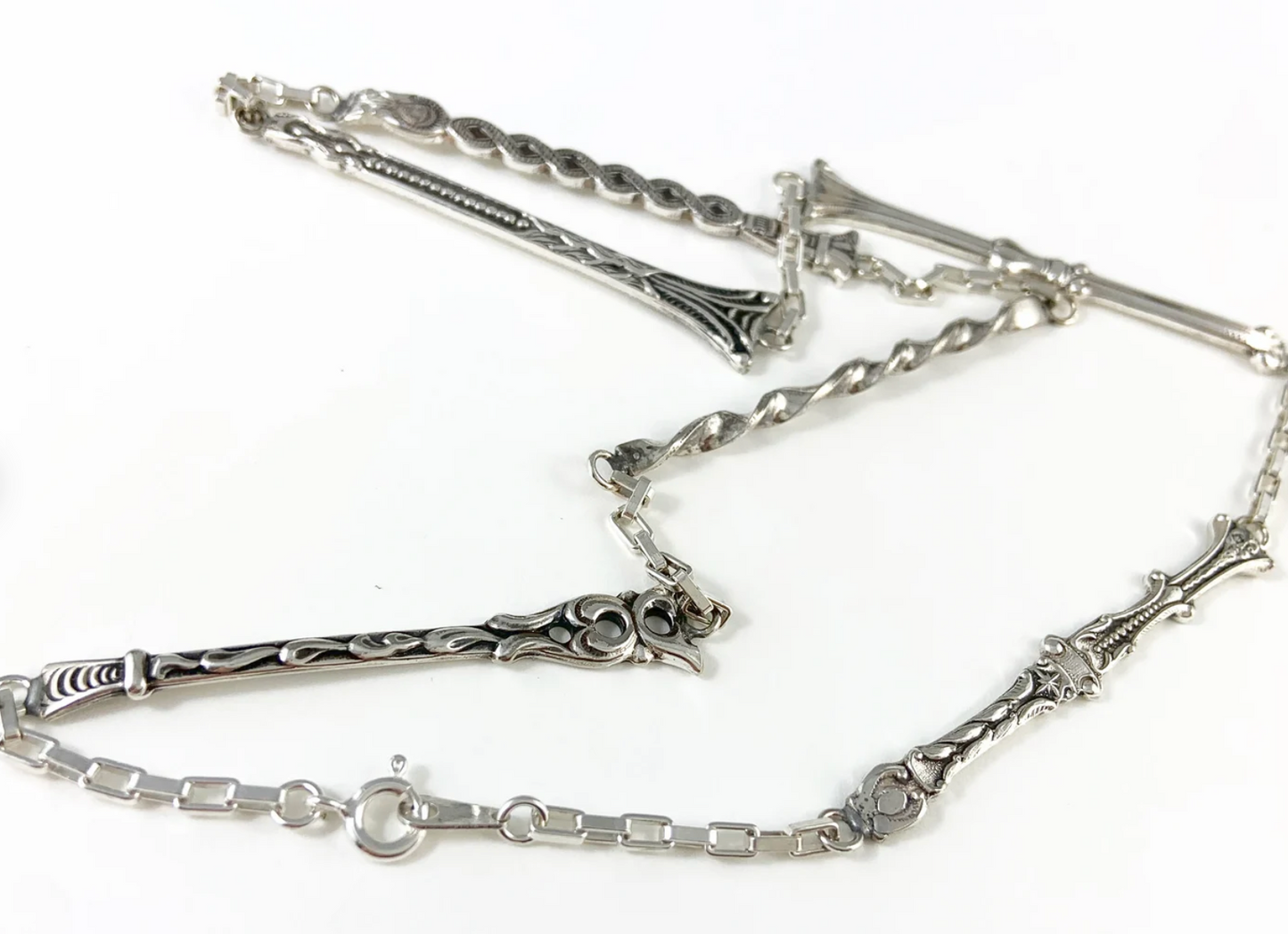 Spoon Handle Chain Necklace