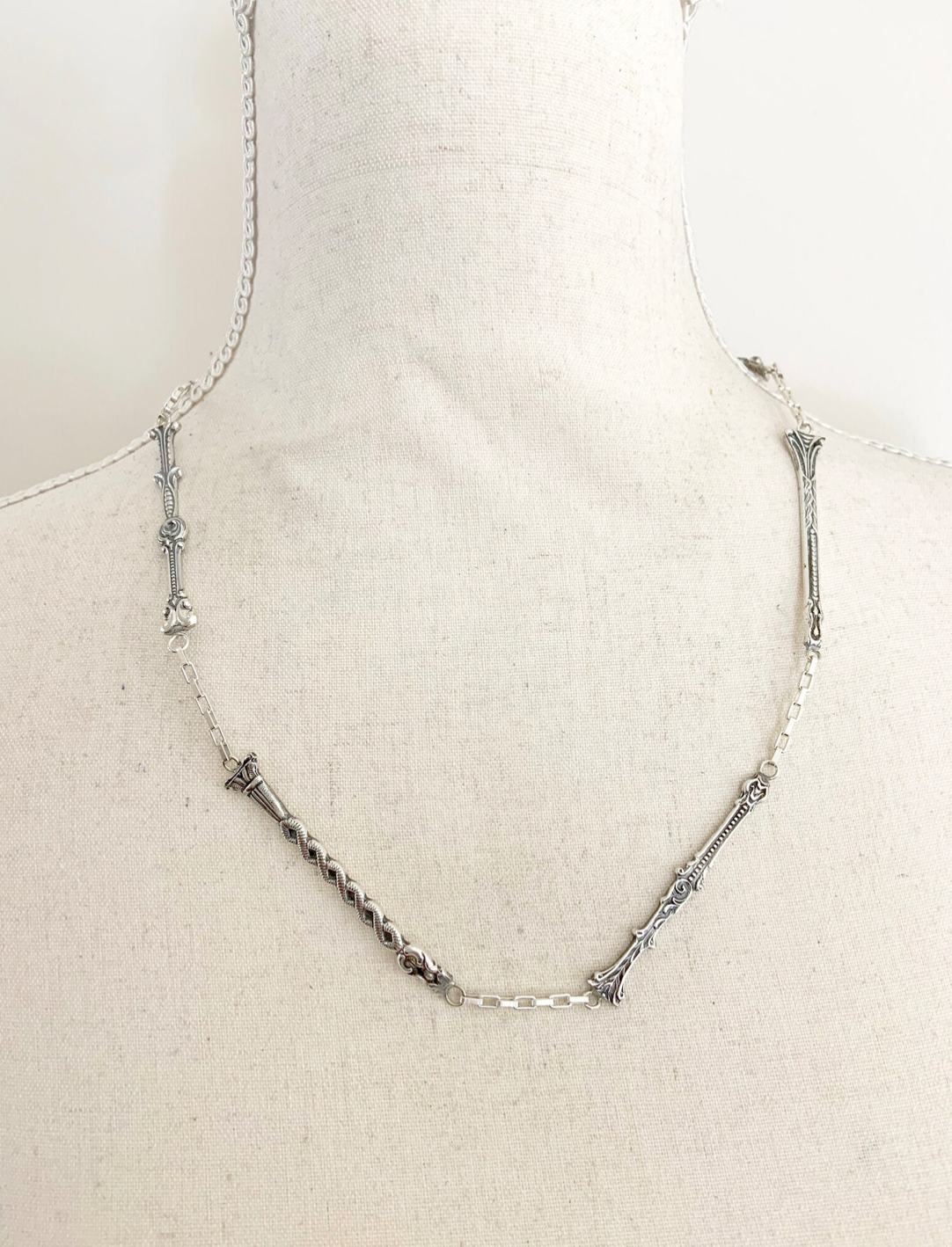Spoon Handle Chain Necklace