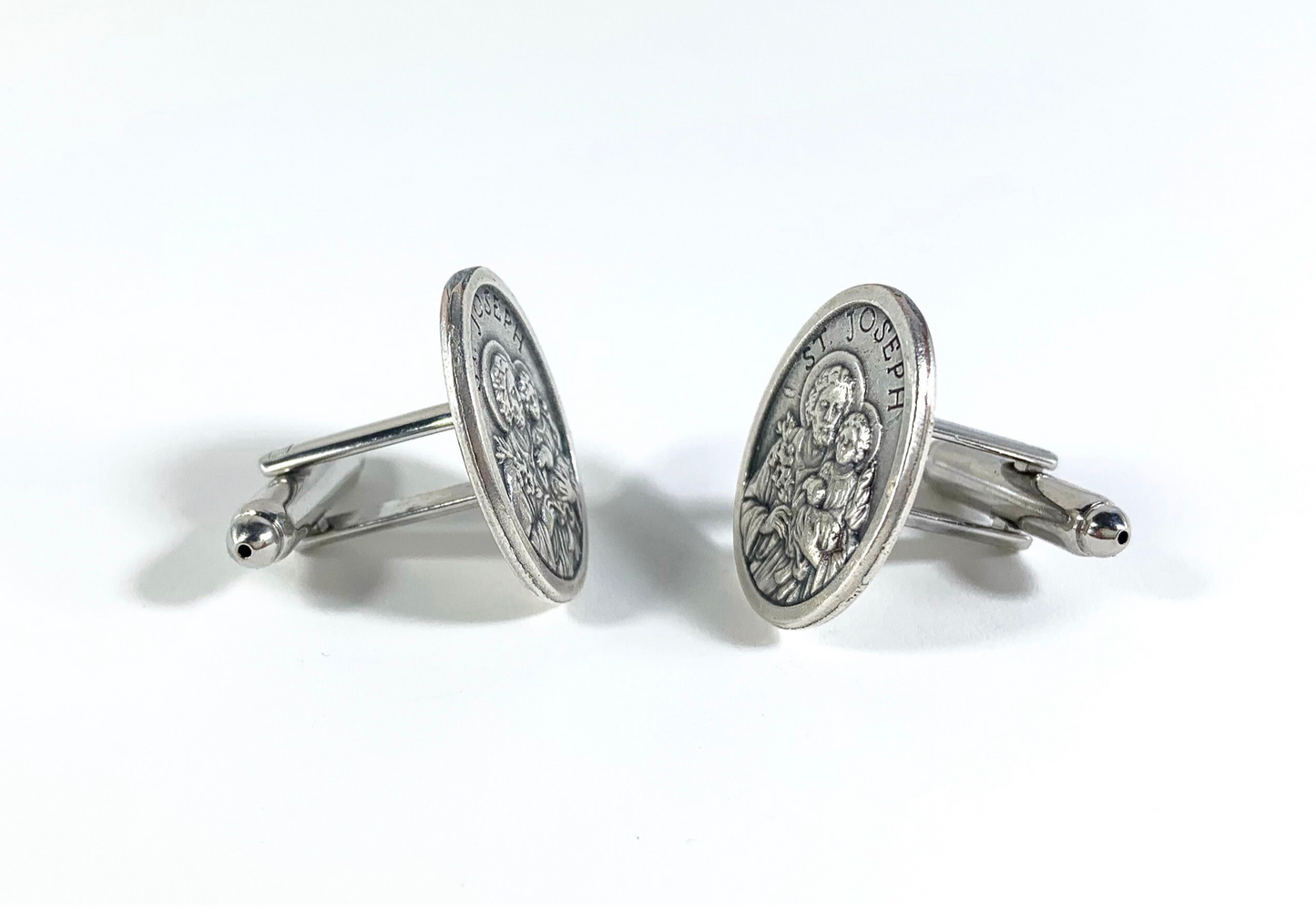 Saint Joseph Medal Cufflinks