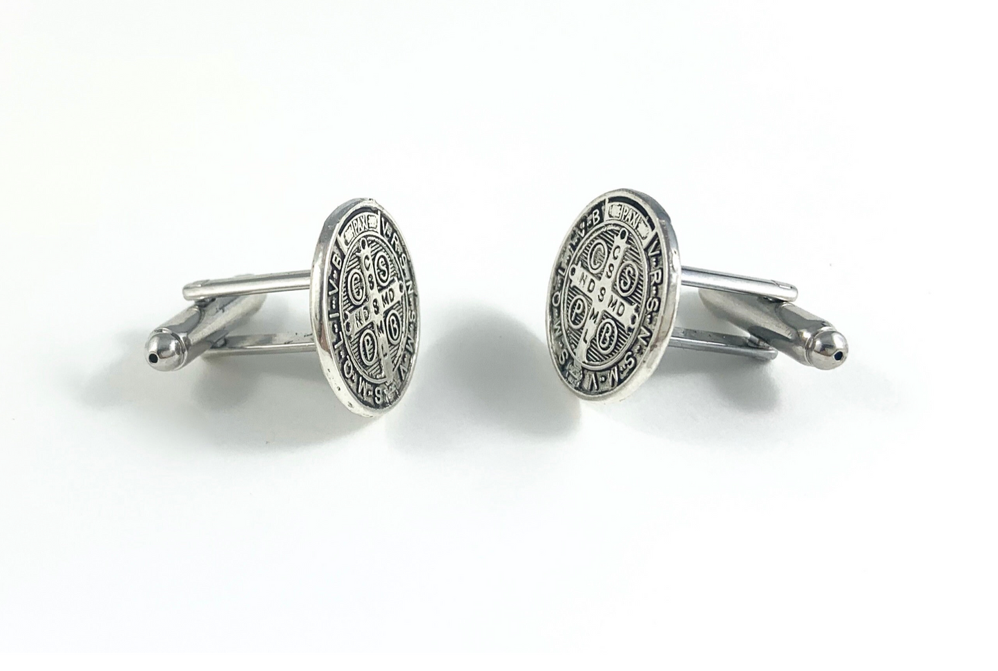 Saint Benedict Medal Cufflinks