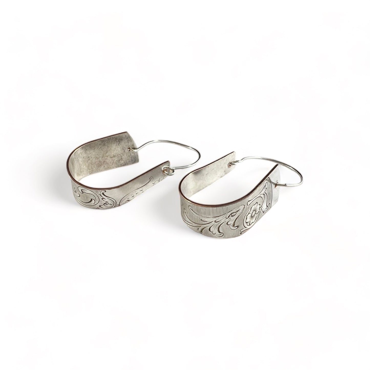 Silver Hoop Earrings