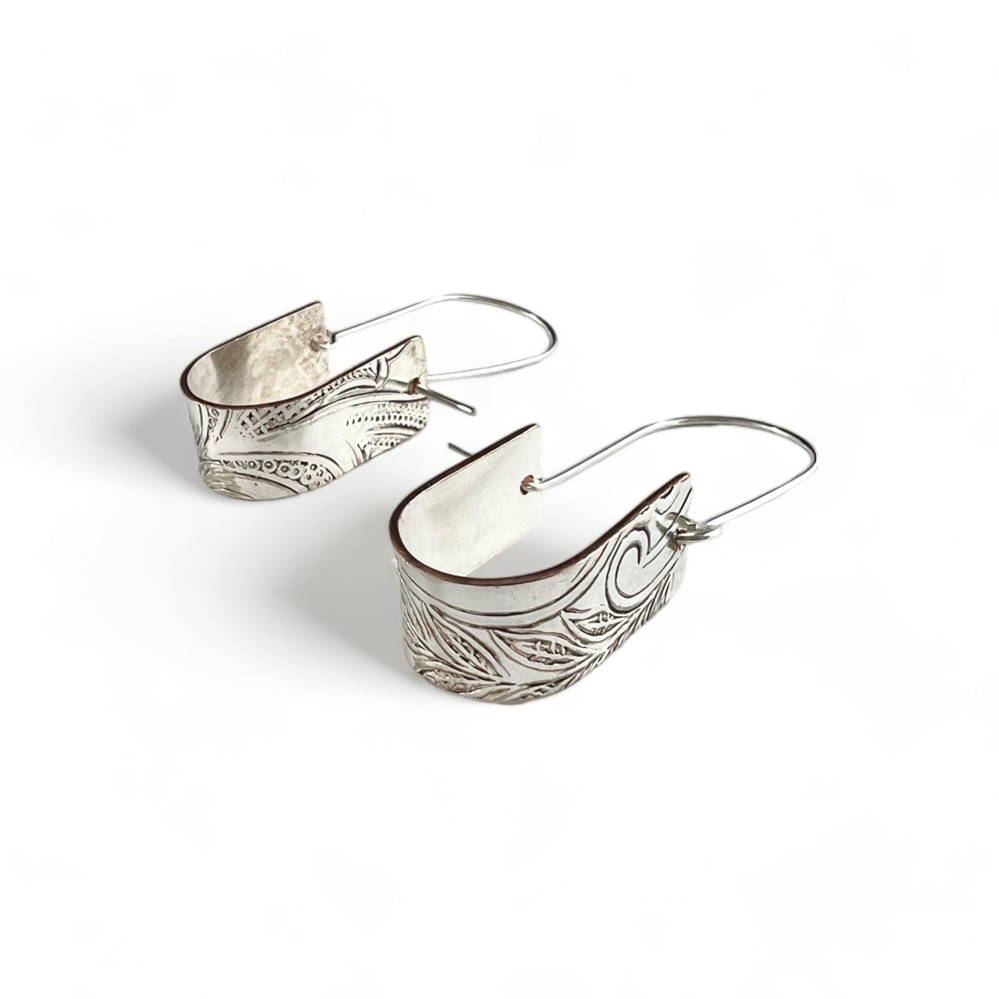 Silver Hoop Earrings