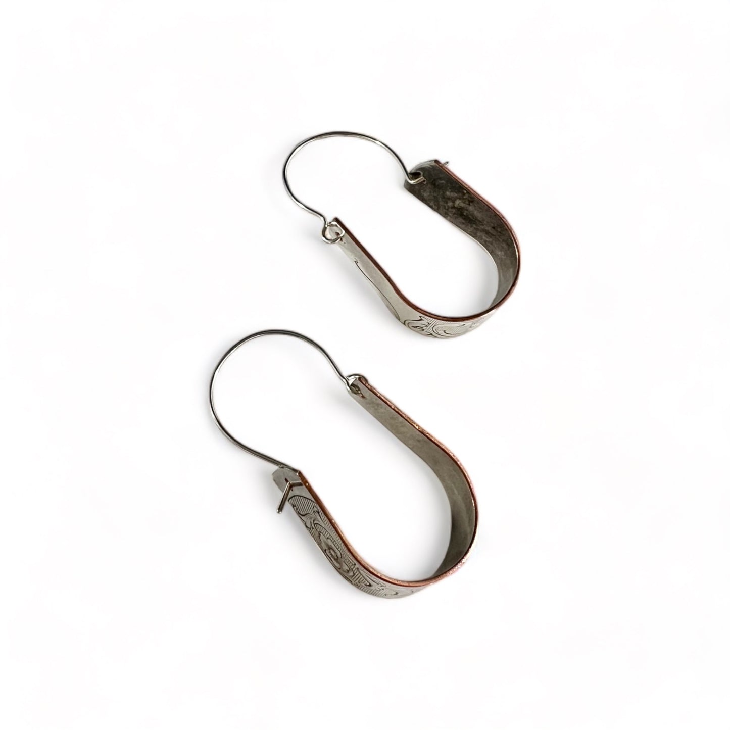 Silver Hoop Earrings