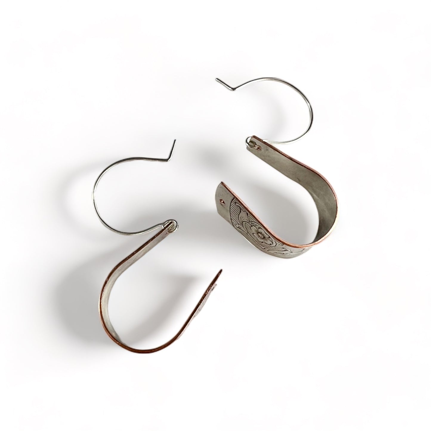 Silver Hoop Earrings