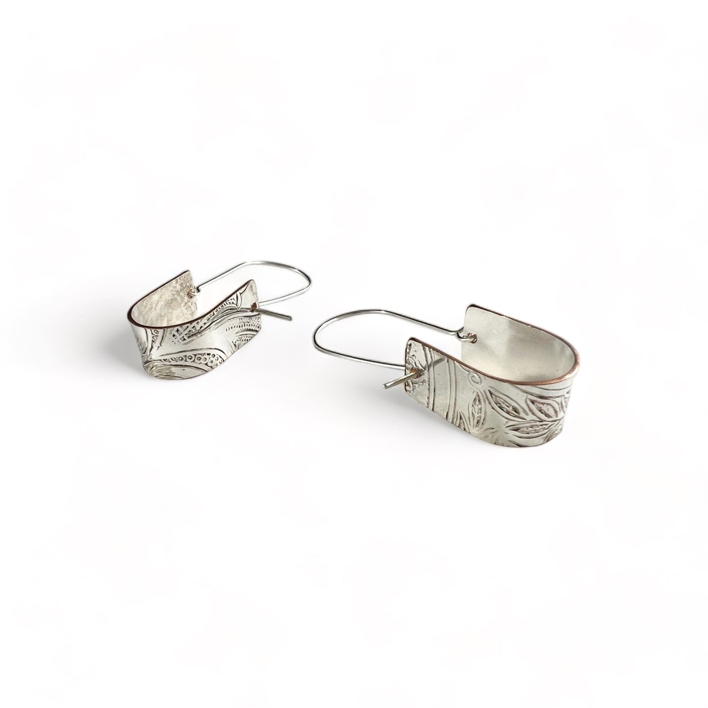 Silver Hoop Earrings