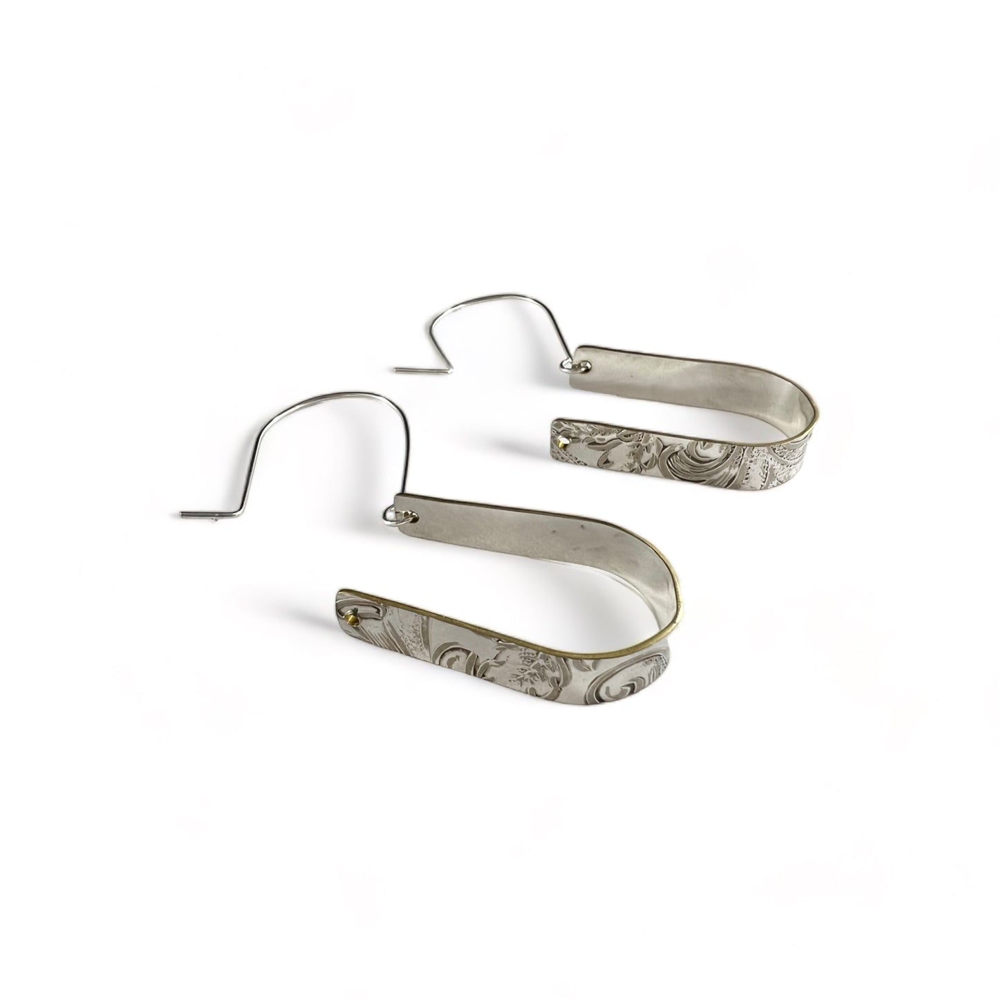 Silver Hoop Earrings