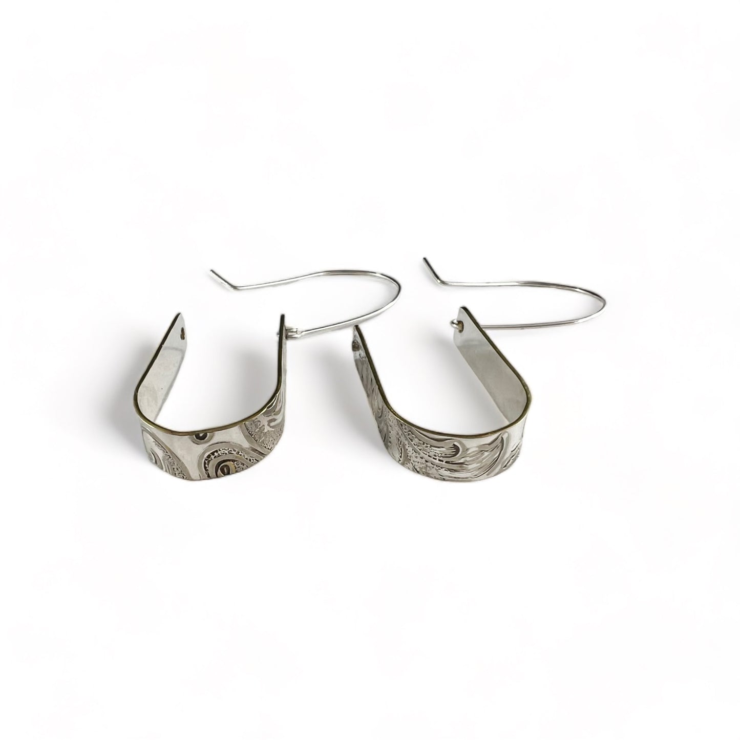 Silver Hoop Earrings