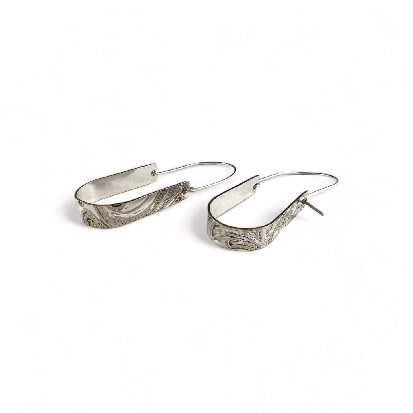 Silver Hoop Earrings
