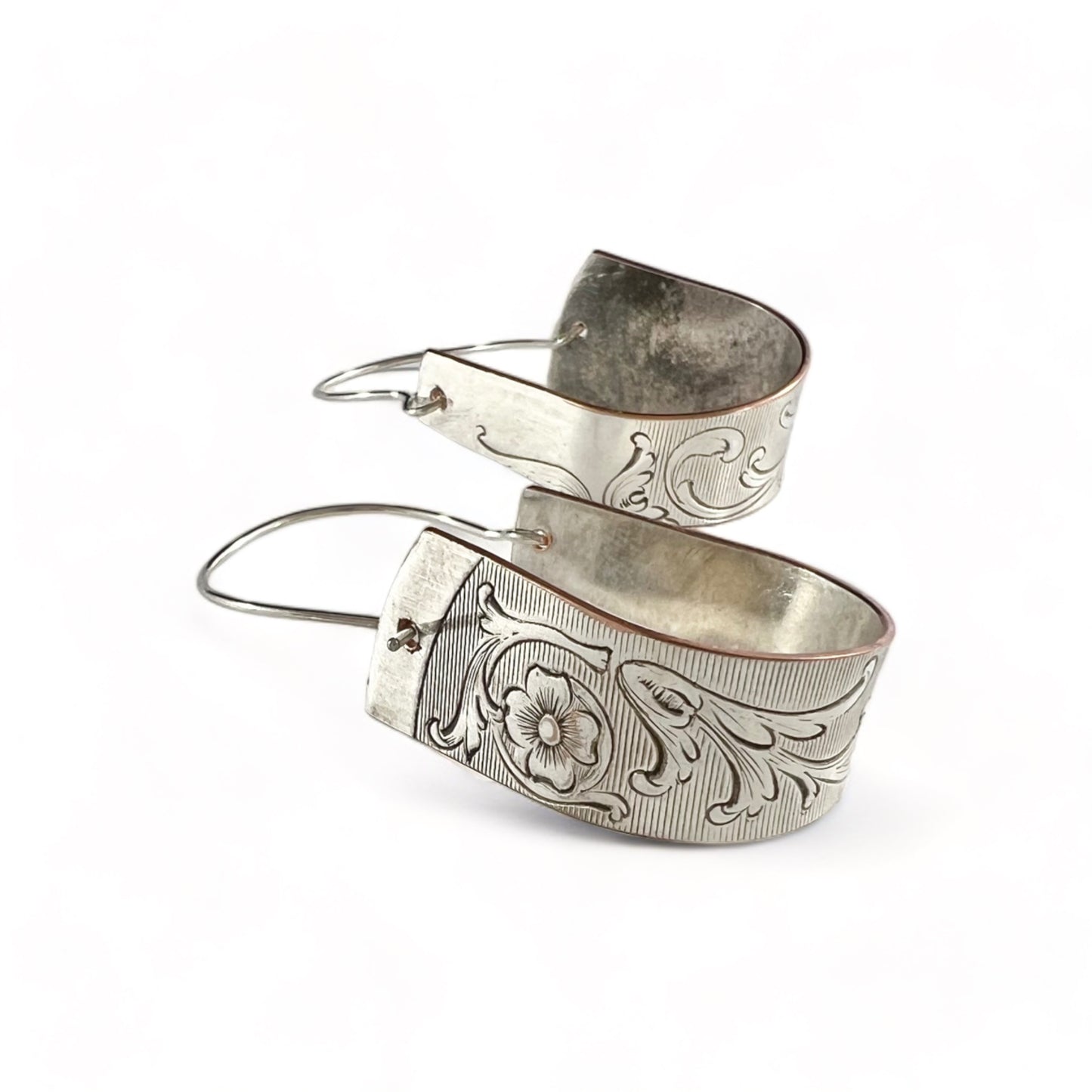 Silver Hoop Earrings