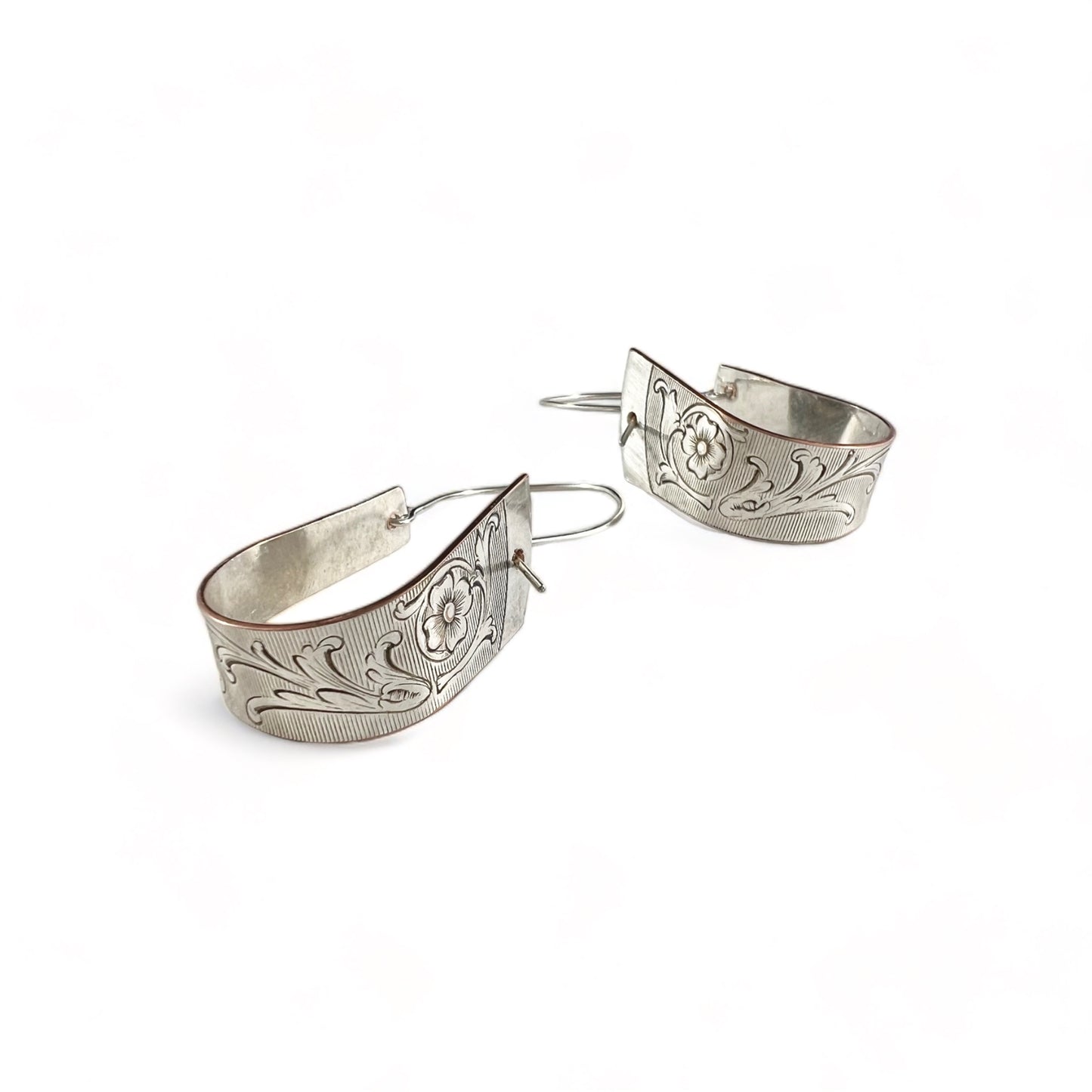 Silver Hoop Earrings