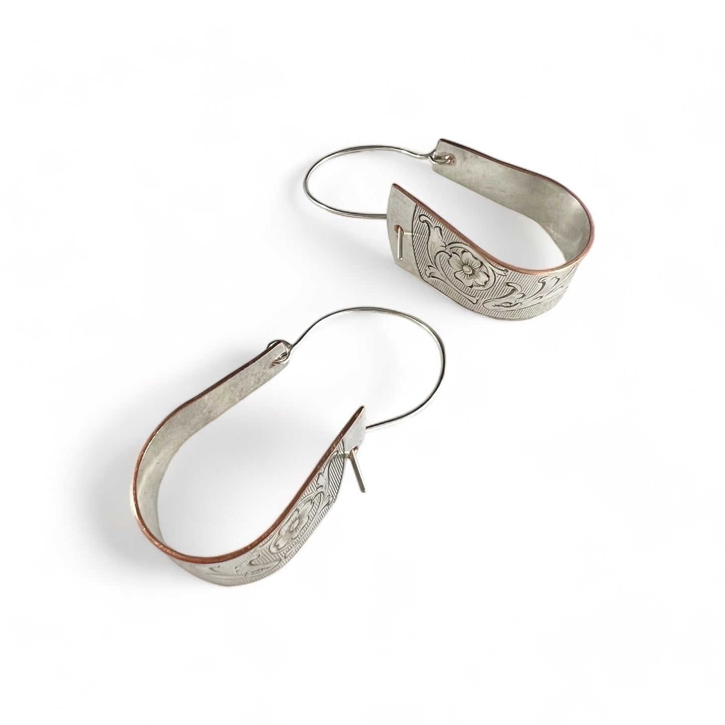 Silver Hoop Earrings