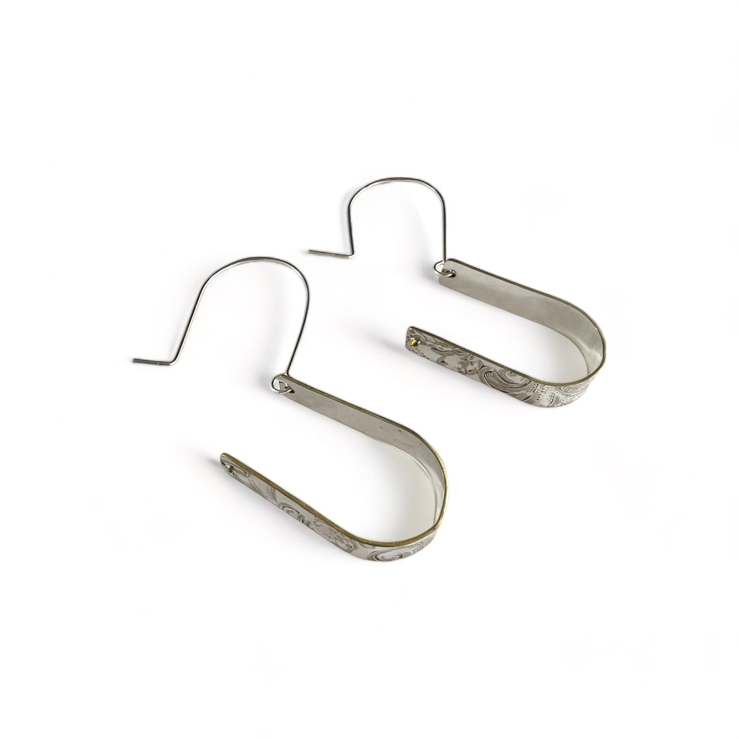 Silver Hoop Earrings