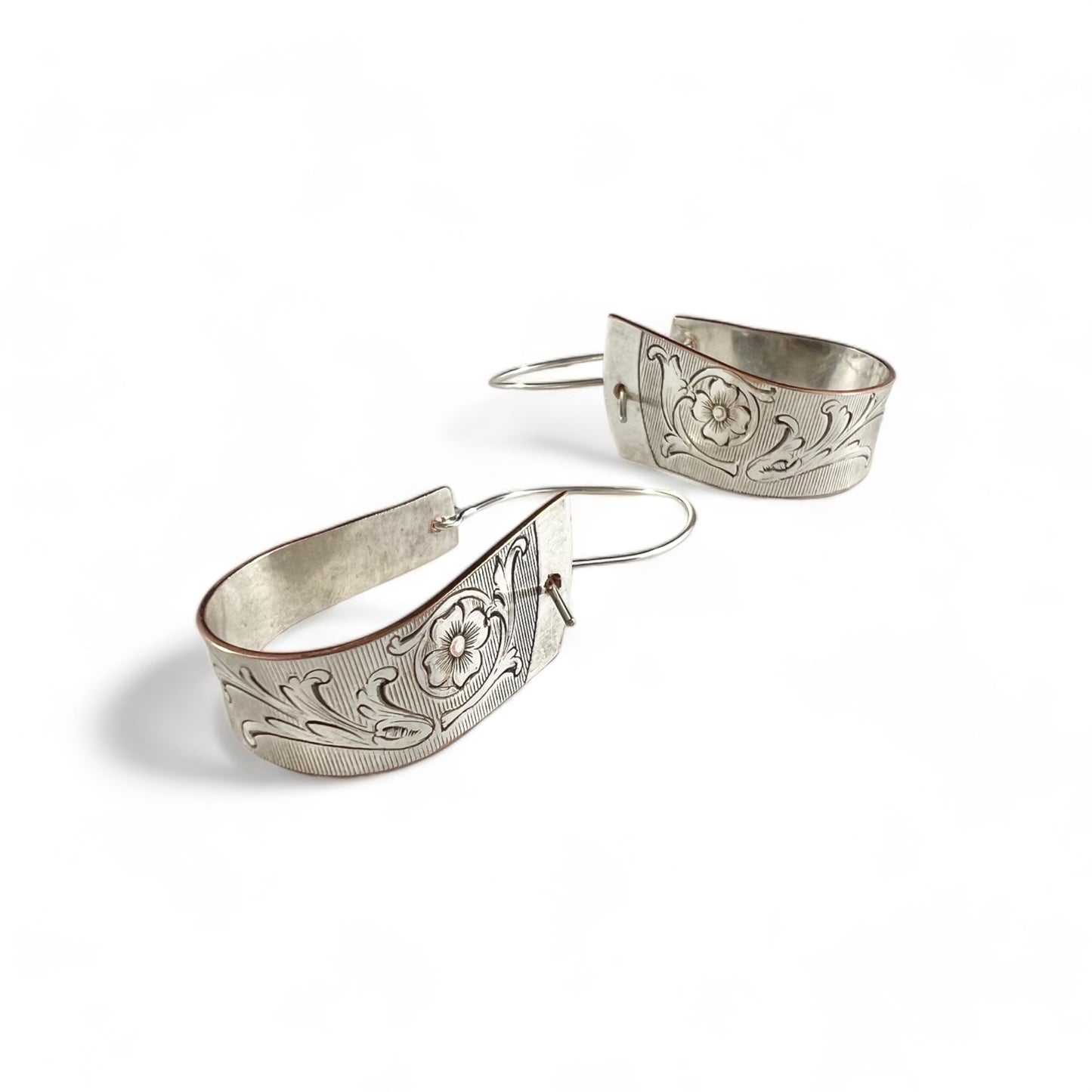 Silver Hoop Earrings
