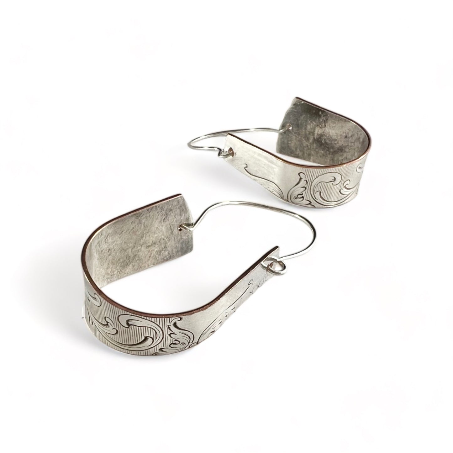 Silver Hoop Earrings