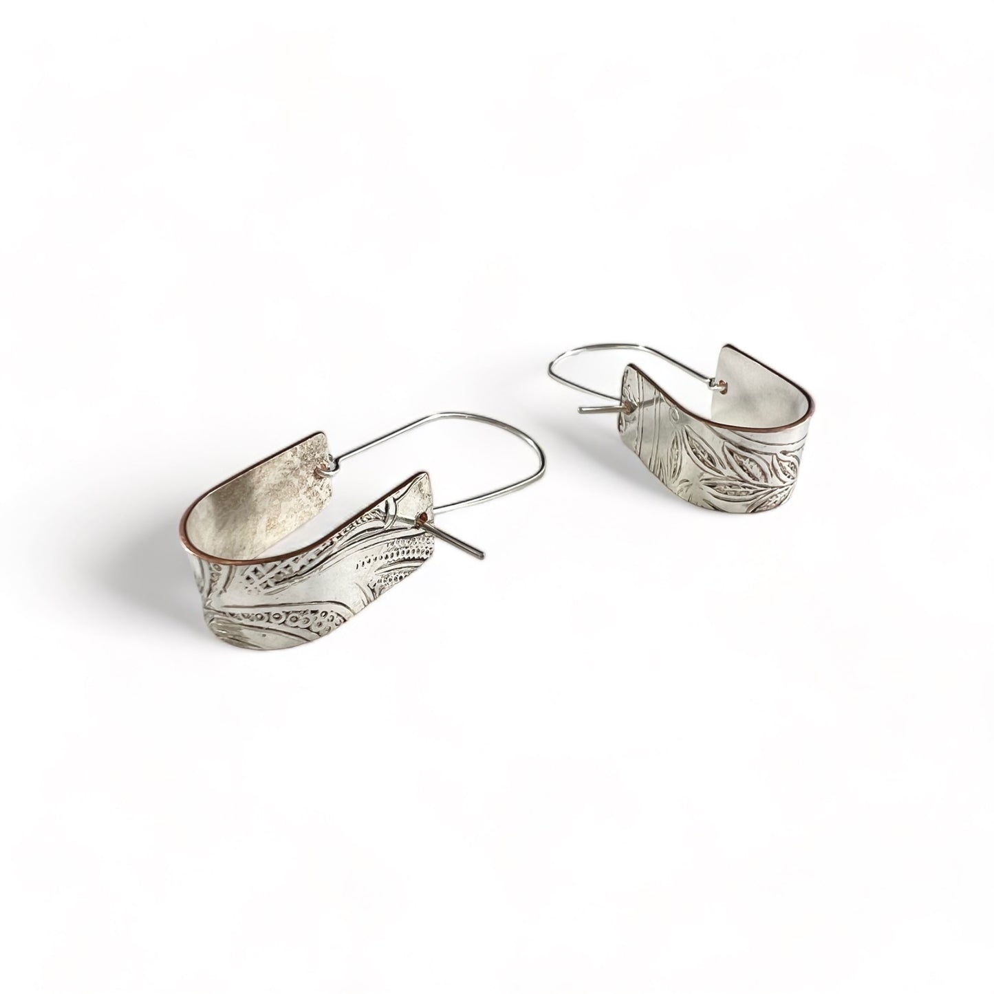 Silver Hoop Earrings