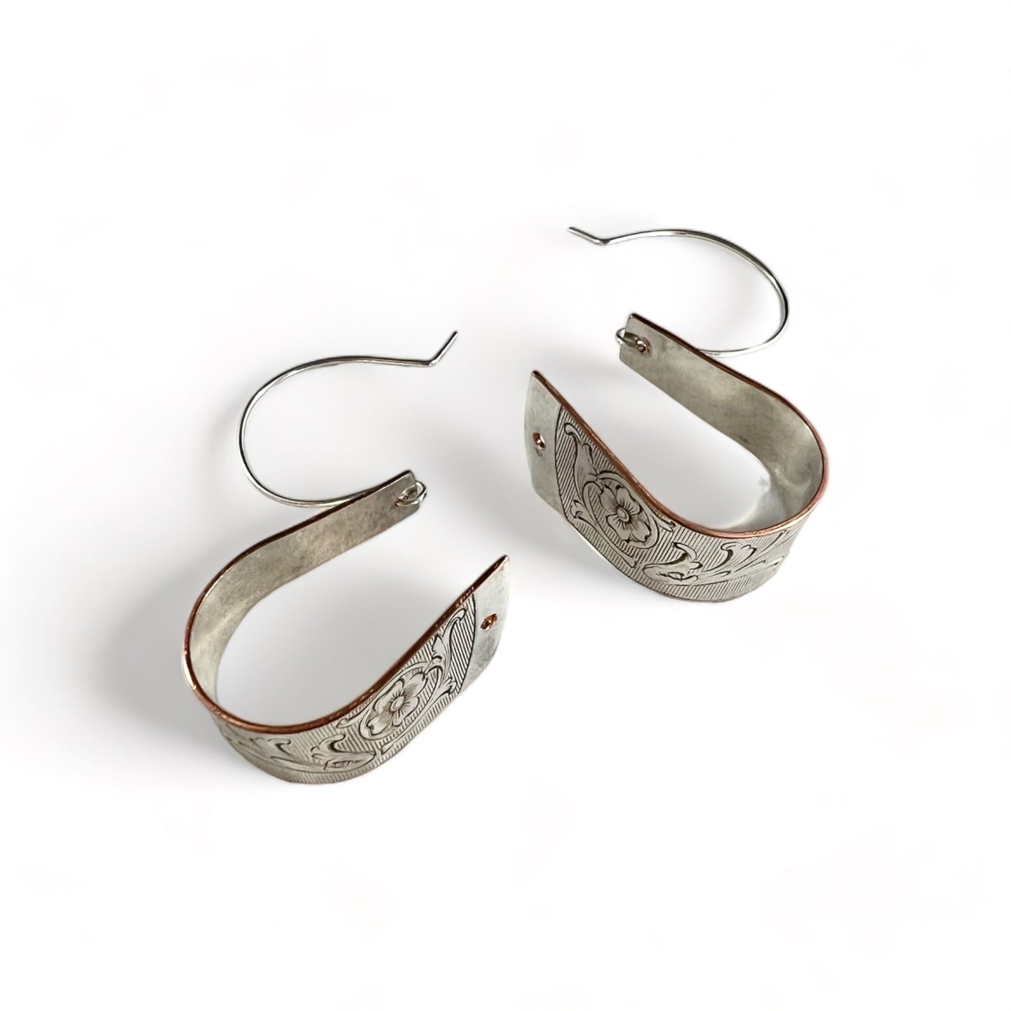 Silver Hoop Earrings