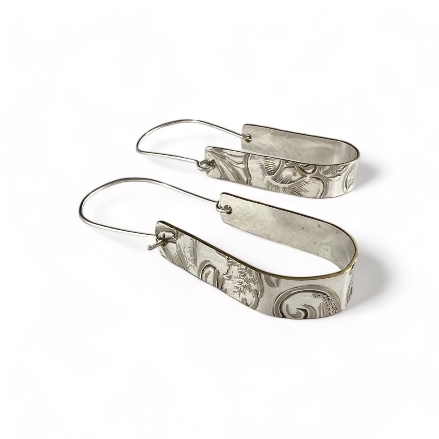 Silver Hoop Earrings