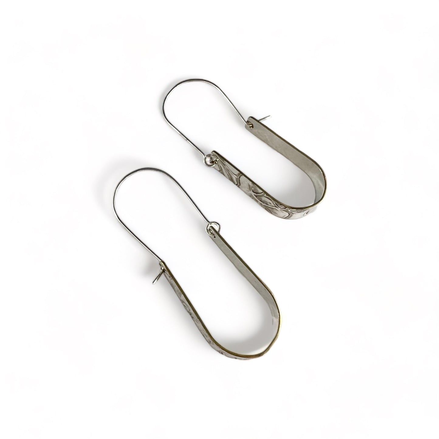Silver Hoop Earrings