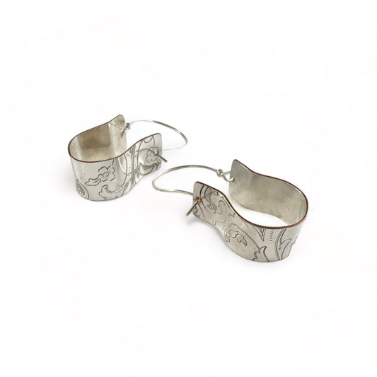 Silver Hoop Earrings