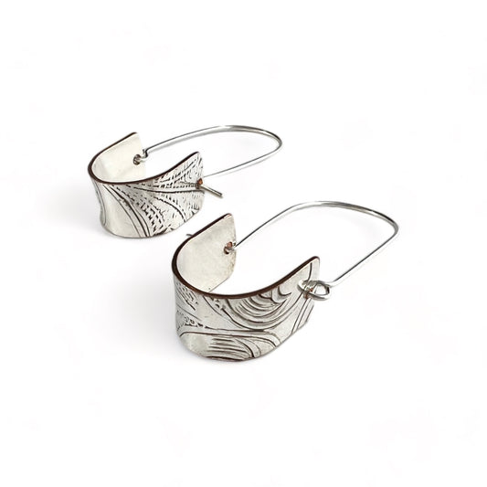 Silver Hoop Earrings