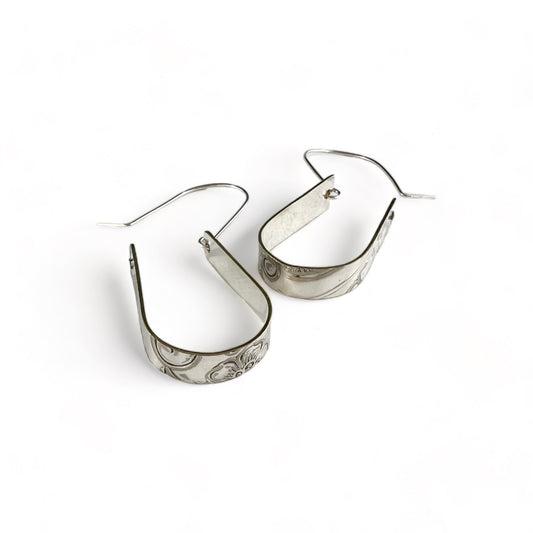 Silver Hoop Earrings