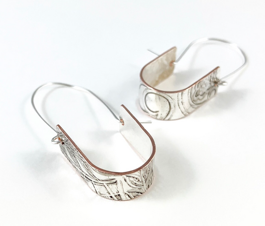 Silver Hoop Earrings
