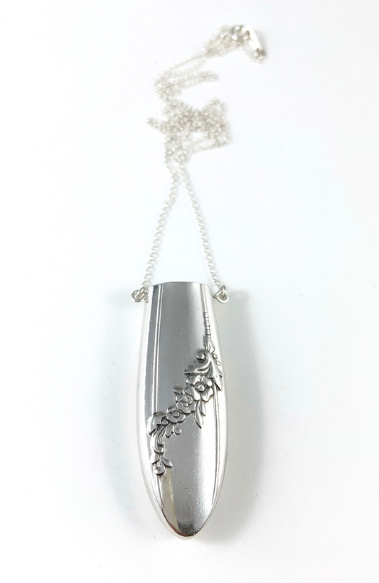 Pearl and Knife Necklace