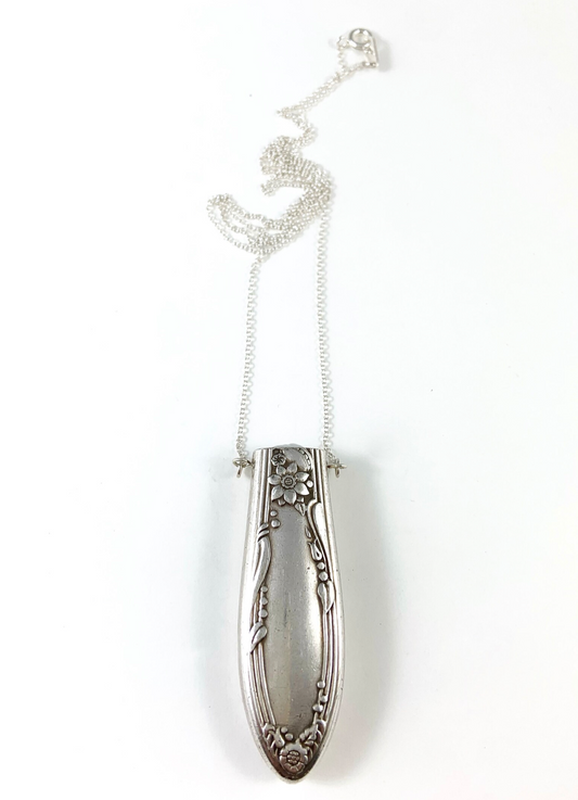 Pearl and Knife Necklace