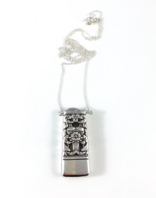 Pearl and Knife Necklace