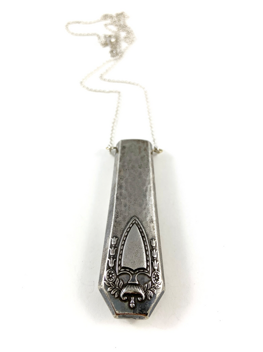 Pearl and Knife Necklace