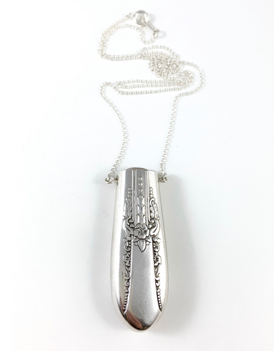 Pearl and Knife Necklace