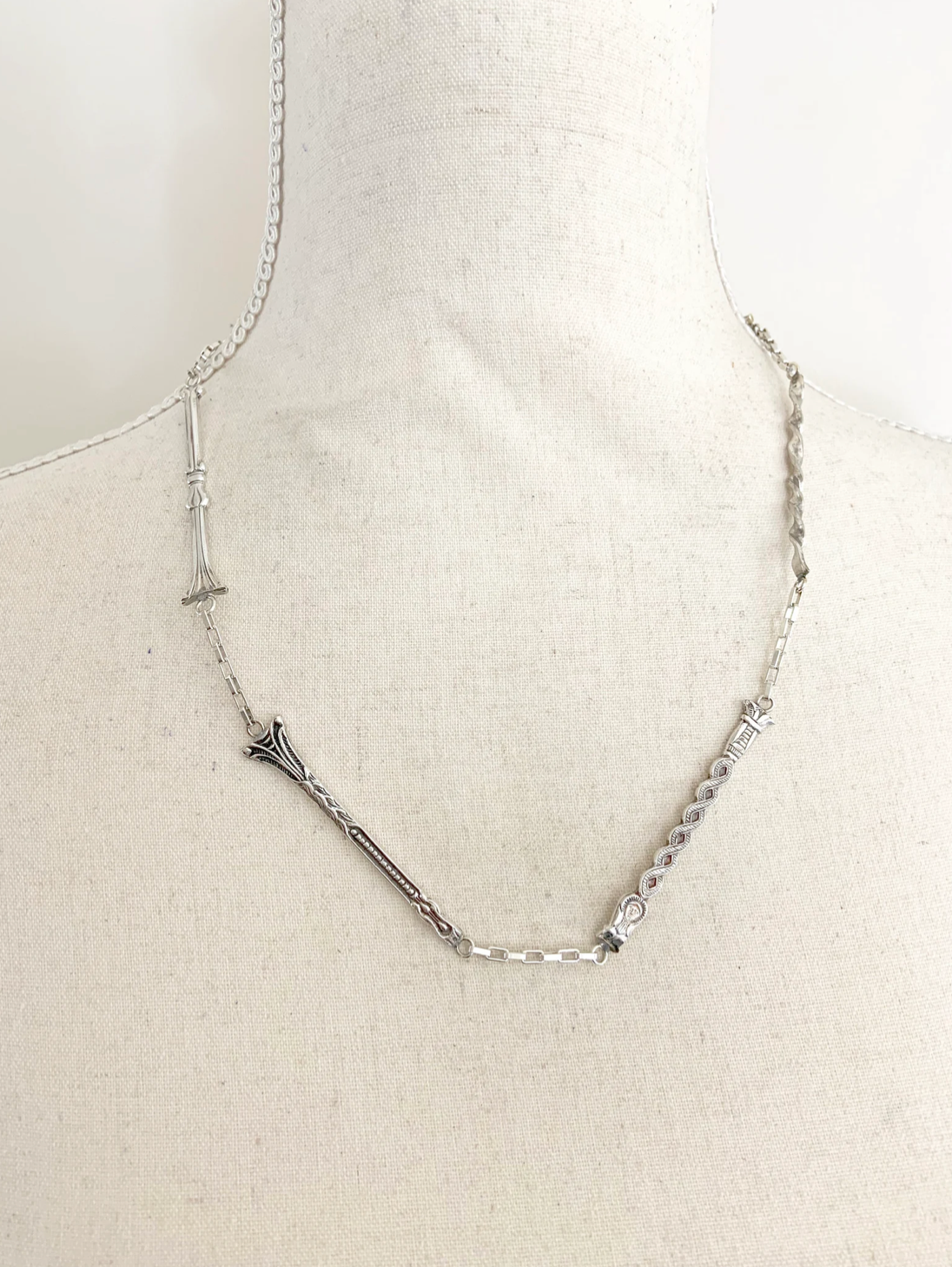 Spoon Handle Chain Necklace